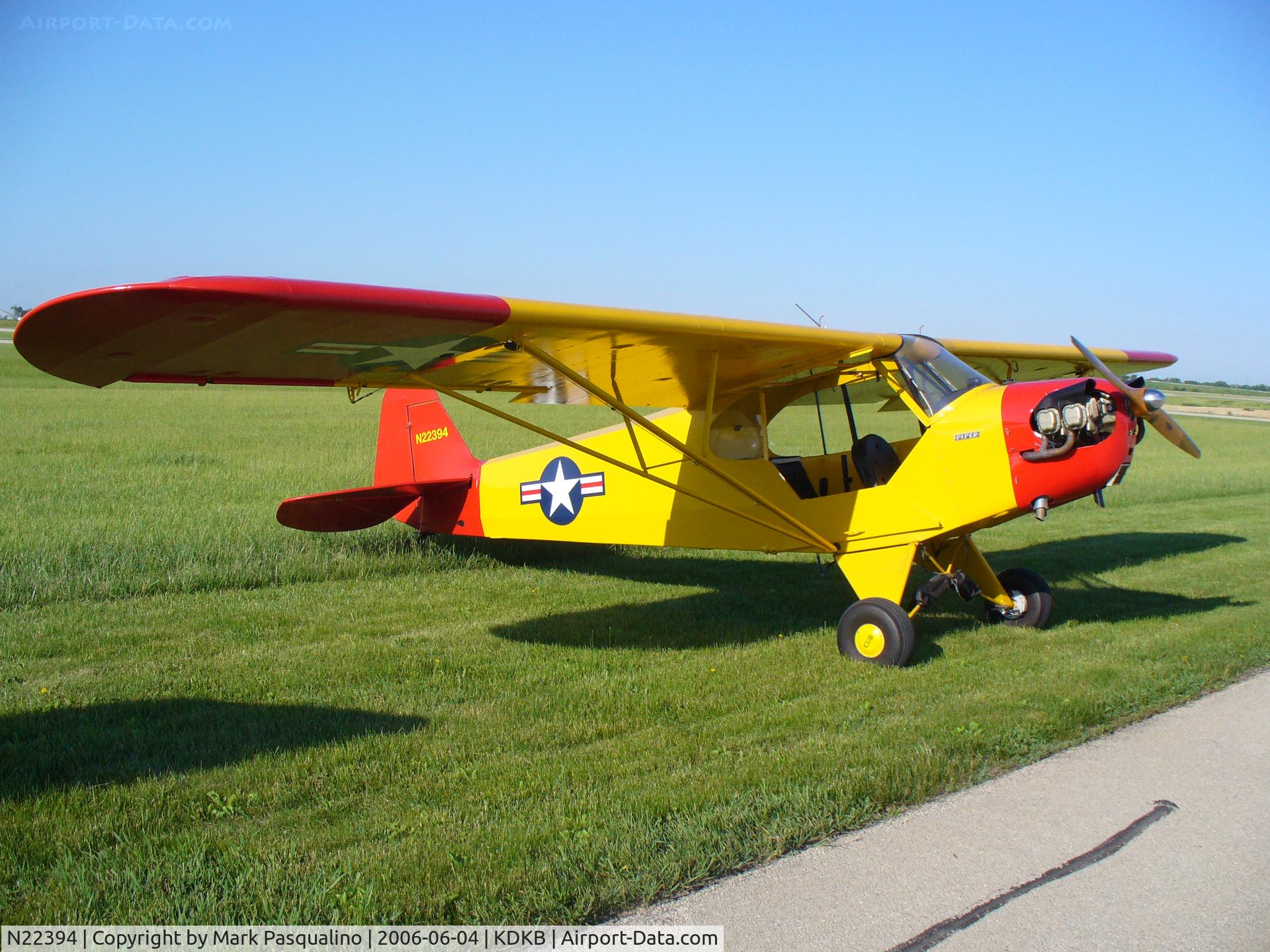 N22394, Piper J3C-65 Cub Cub C/N 20043, Piper J-3C-65