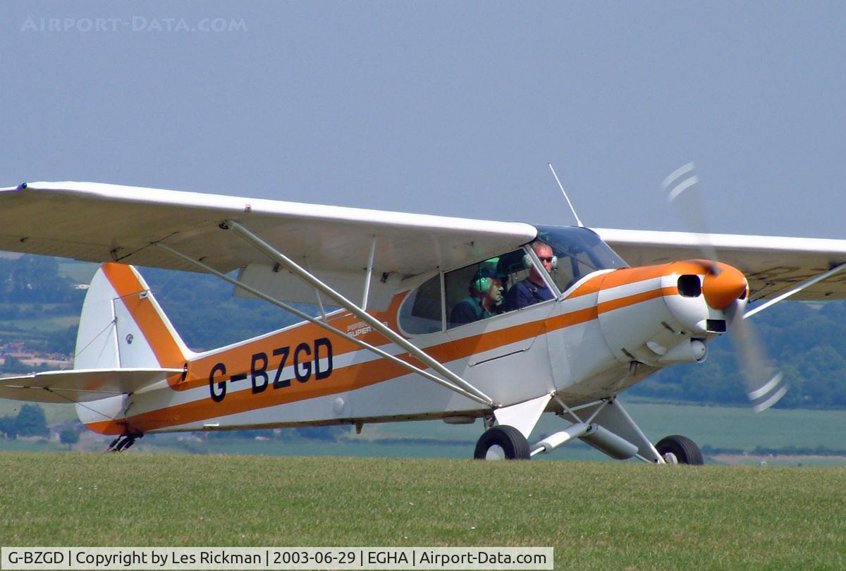 G-BZGD, 1981 Piper PA-18-150 Super Cub C/N 18-8109049, PA-18 Super Cub 150