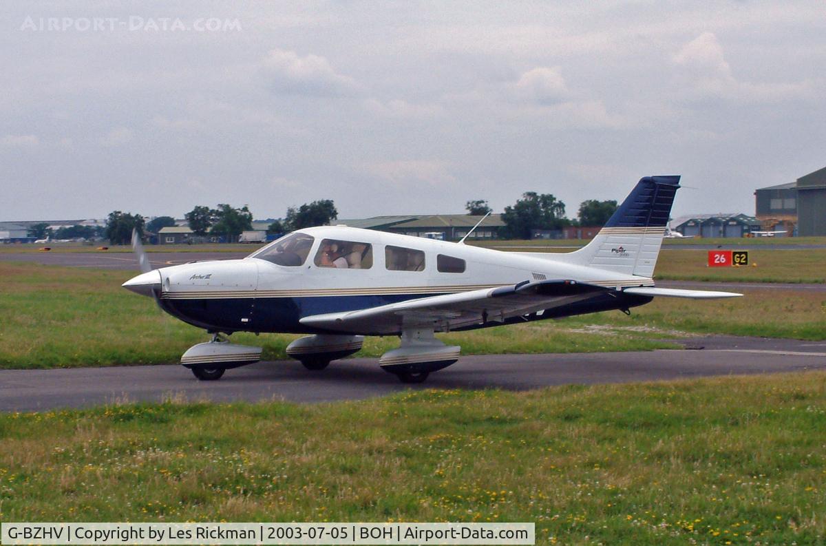 G-BZHV, 2000 Piper PA-28-181 Cherokee Archer III C/N 2843382, PA-28-181 Archer 11