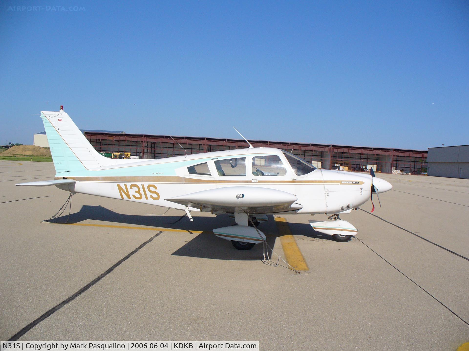 N31S, 1971 Piper PA-28-180 C/N 28-7205080, PA-28-180