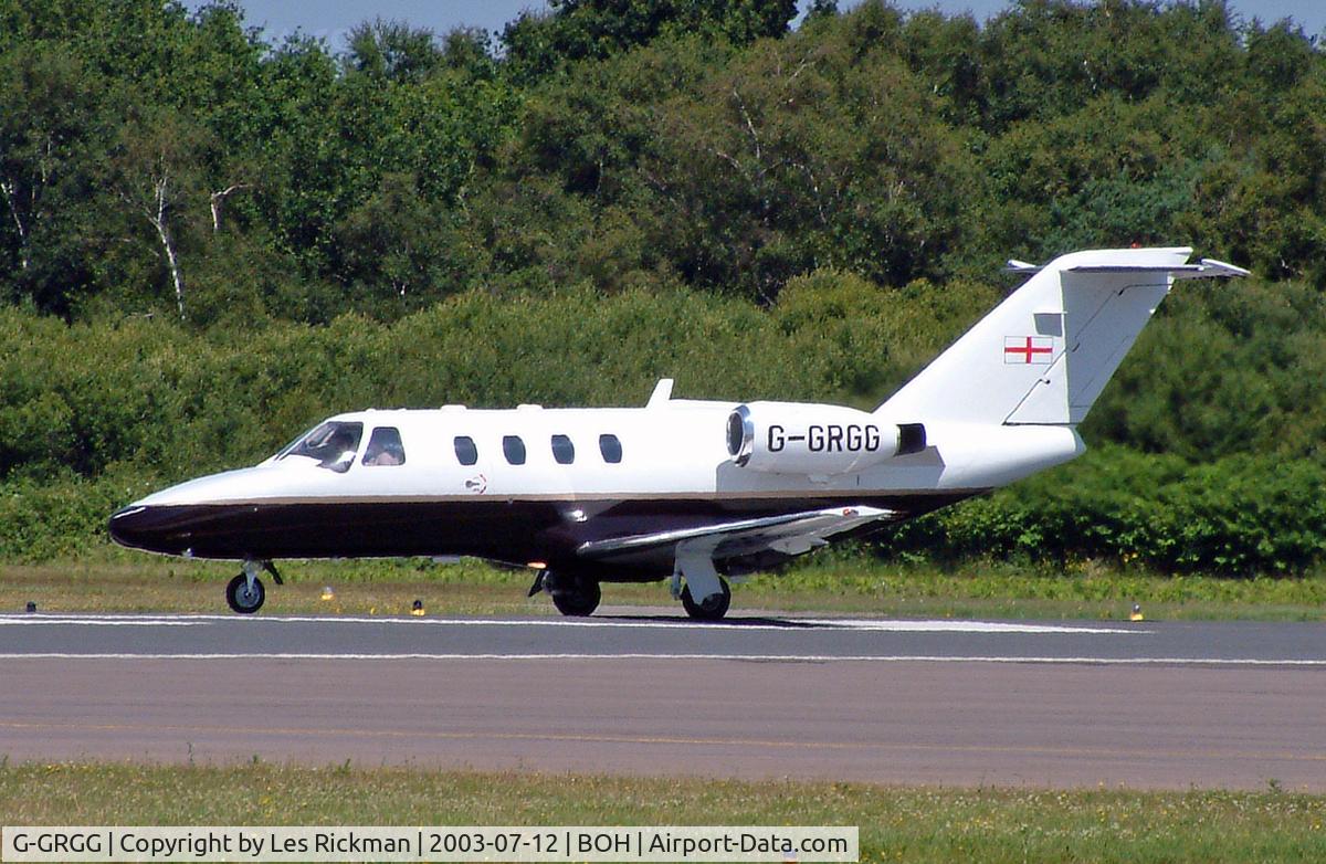 G-GRGG, 1993 Cessna 525 CitationJet C/N 525-0028, Cessna 525 Citation
