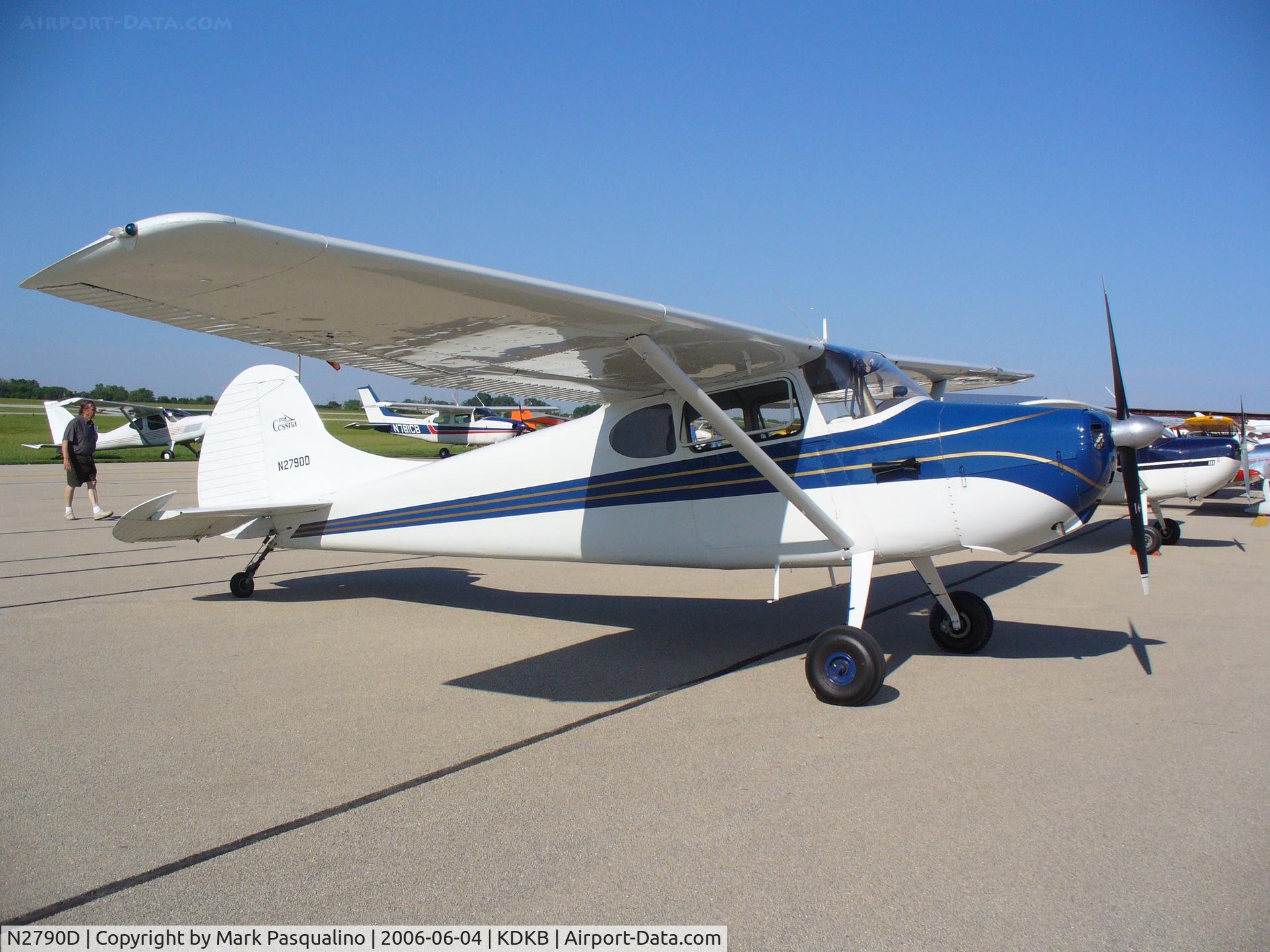 N2790D, 1952 Cessna 170B C/N 25332, Cessna 170