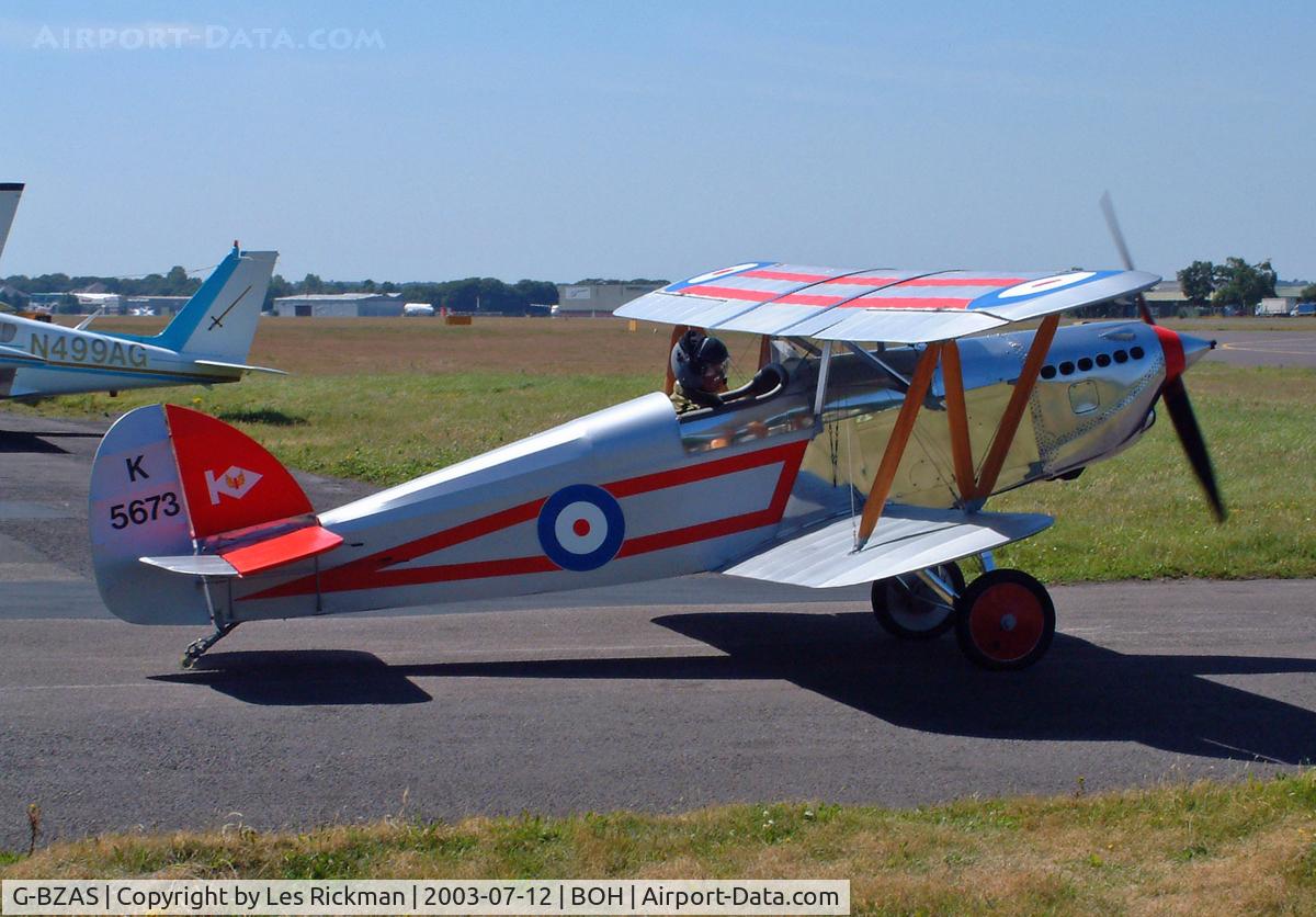 G-BZAS, 2000 Isaacs Fury II C/N PFA 011-10837, Isaacs Fury II