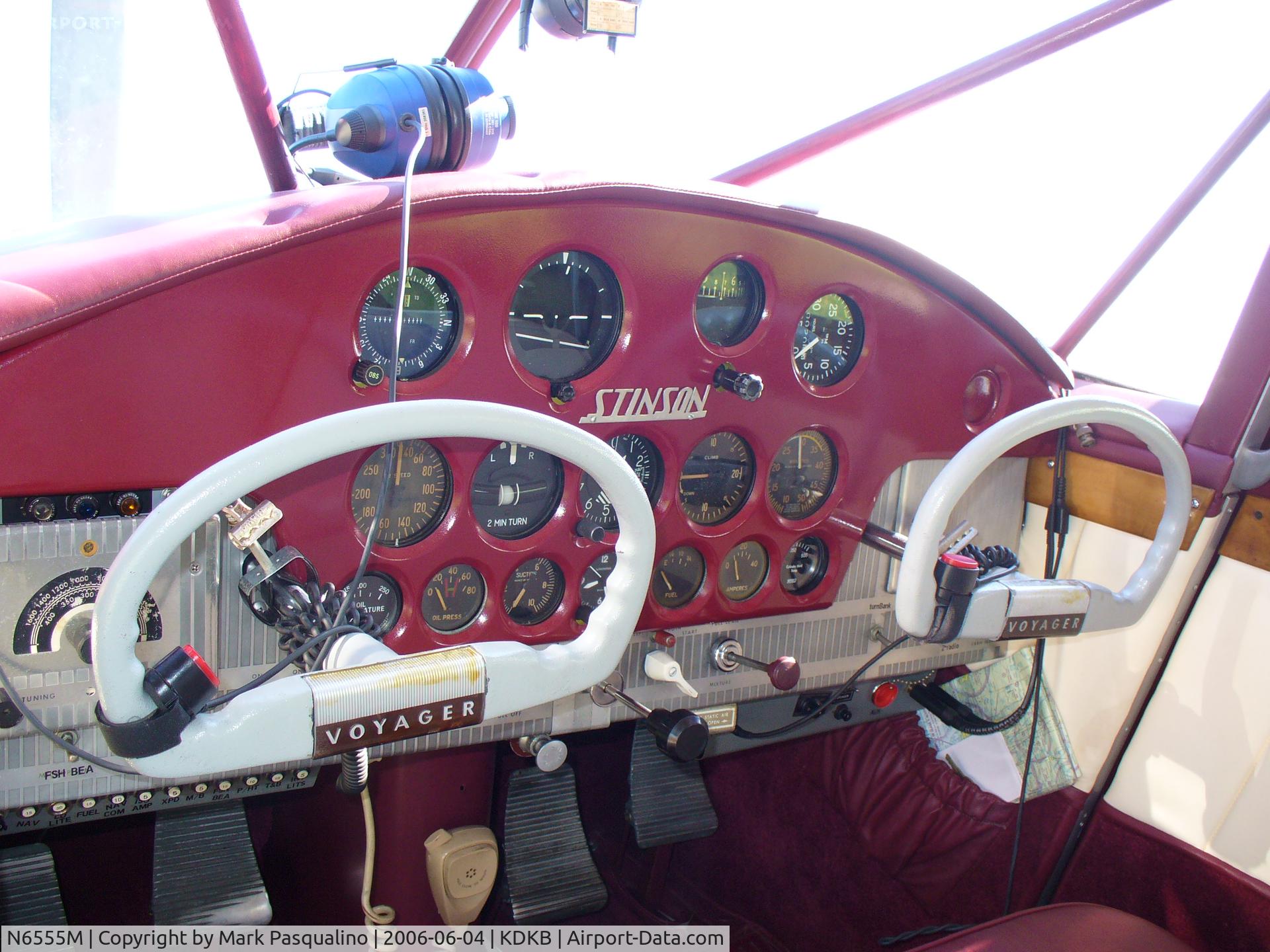 N6555M, 1948 Stinson 108-3 Voyager C/N 108-4555, Stinson 108