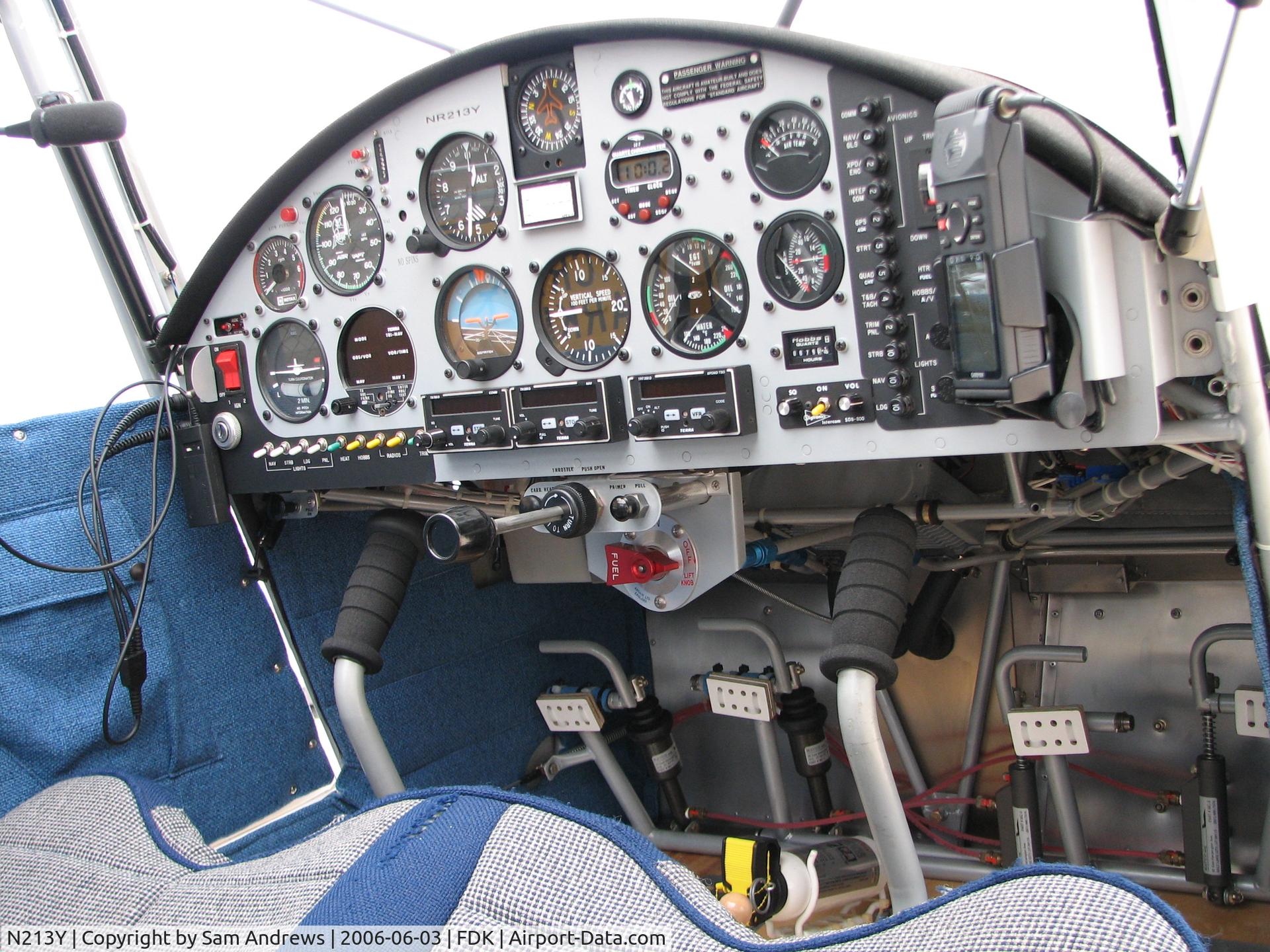 N213Y, 1998 Skystar Kitfox Model 4-1200 C/N 1663, Panel, Nice!
