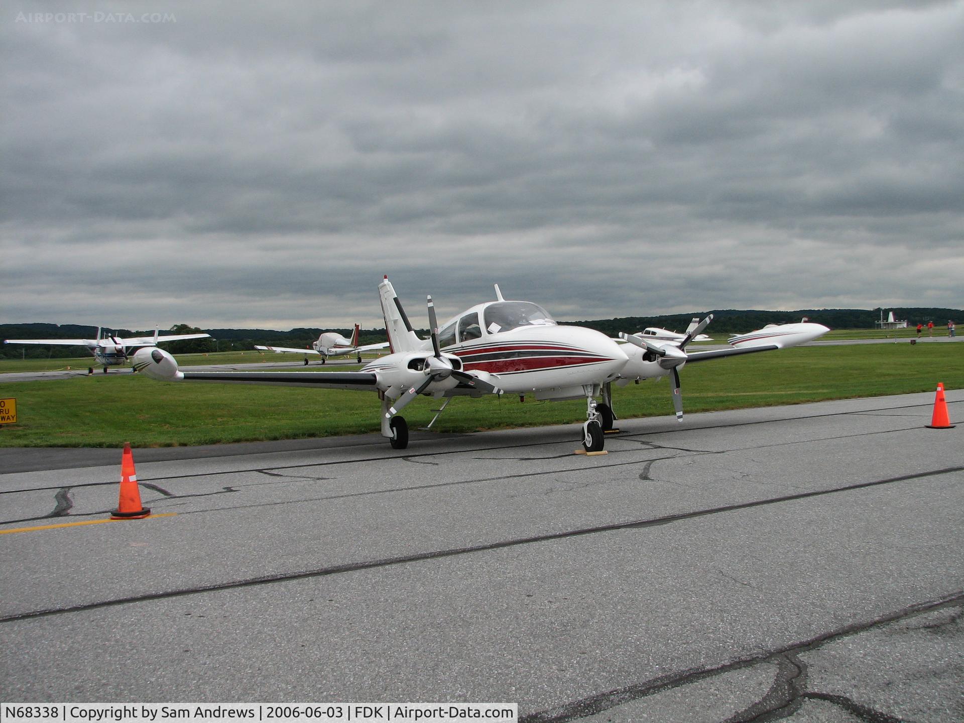 N68338, 1981 Cessna T310R C/N 310R2133, Sweet, on a cloudy day at AOPA Fly-In 2006