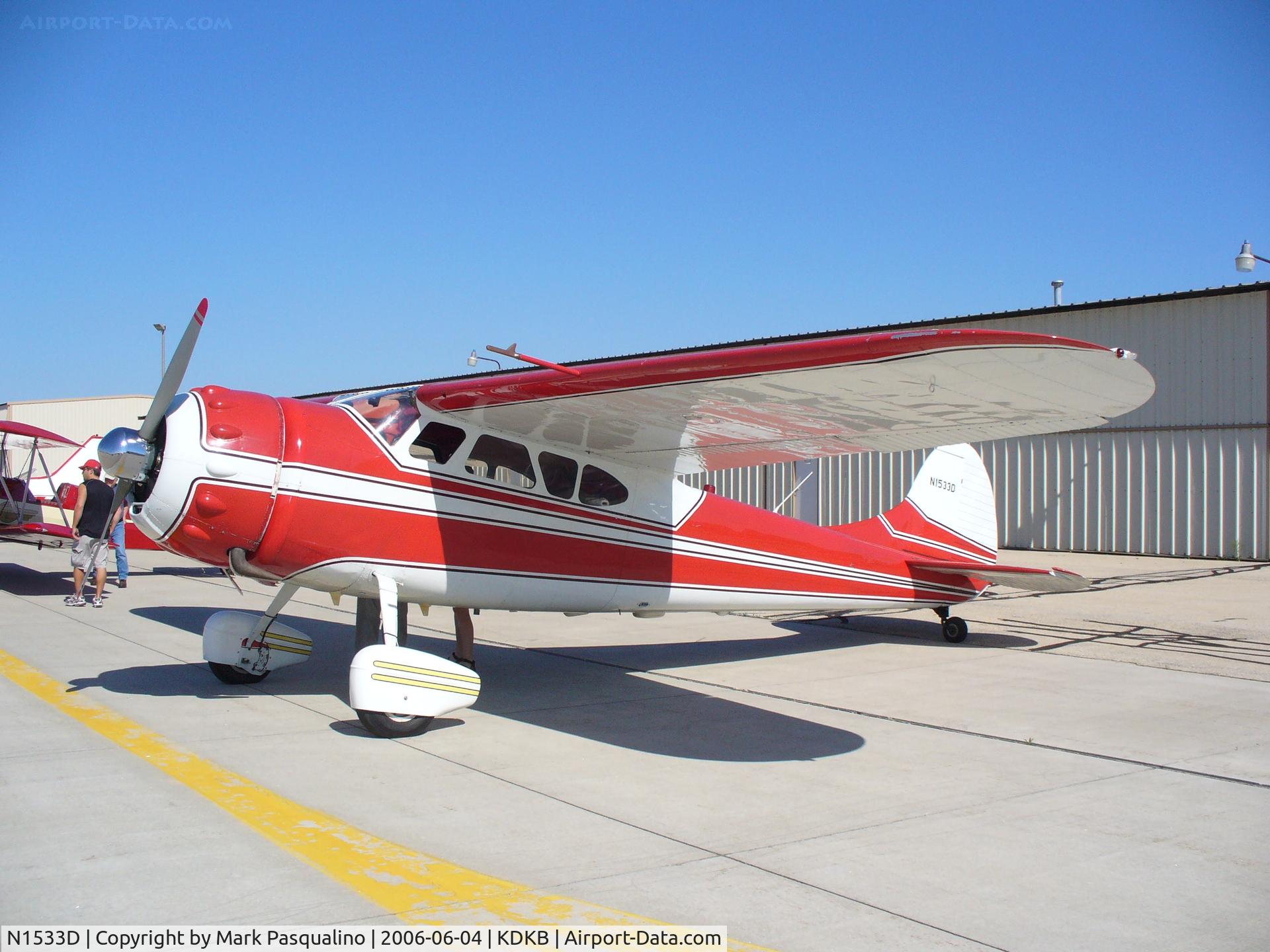 N1533D, 1952 Cessna 195 C/N 7755, Cessna 195