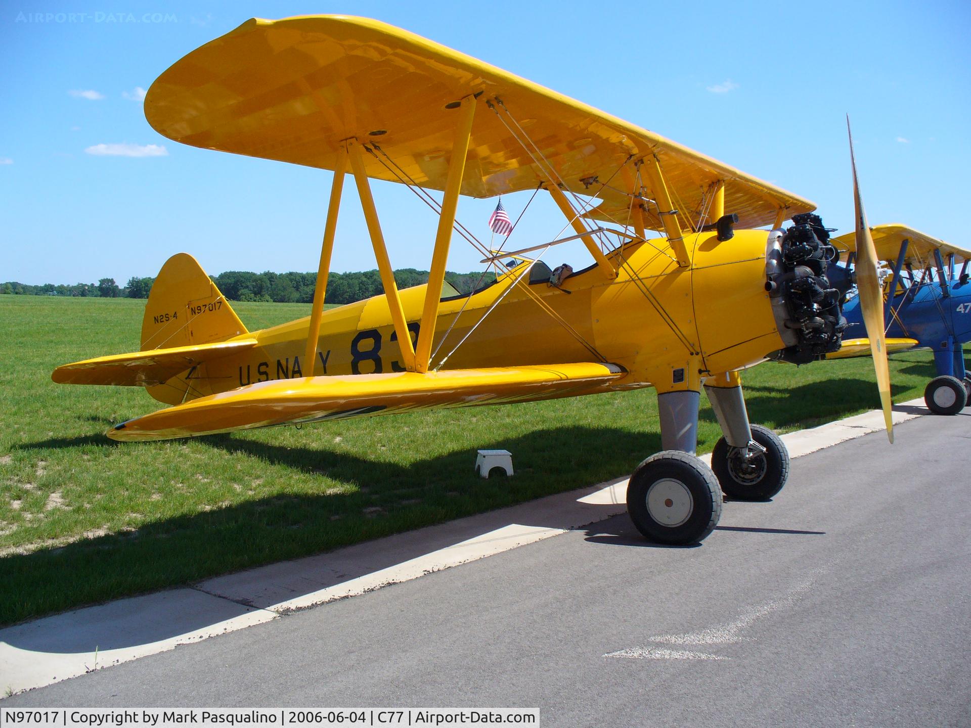 N97017, Boeing A75N1 C/N 75-3674, Stearman