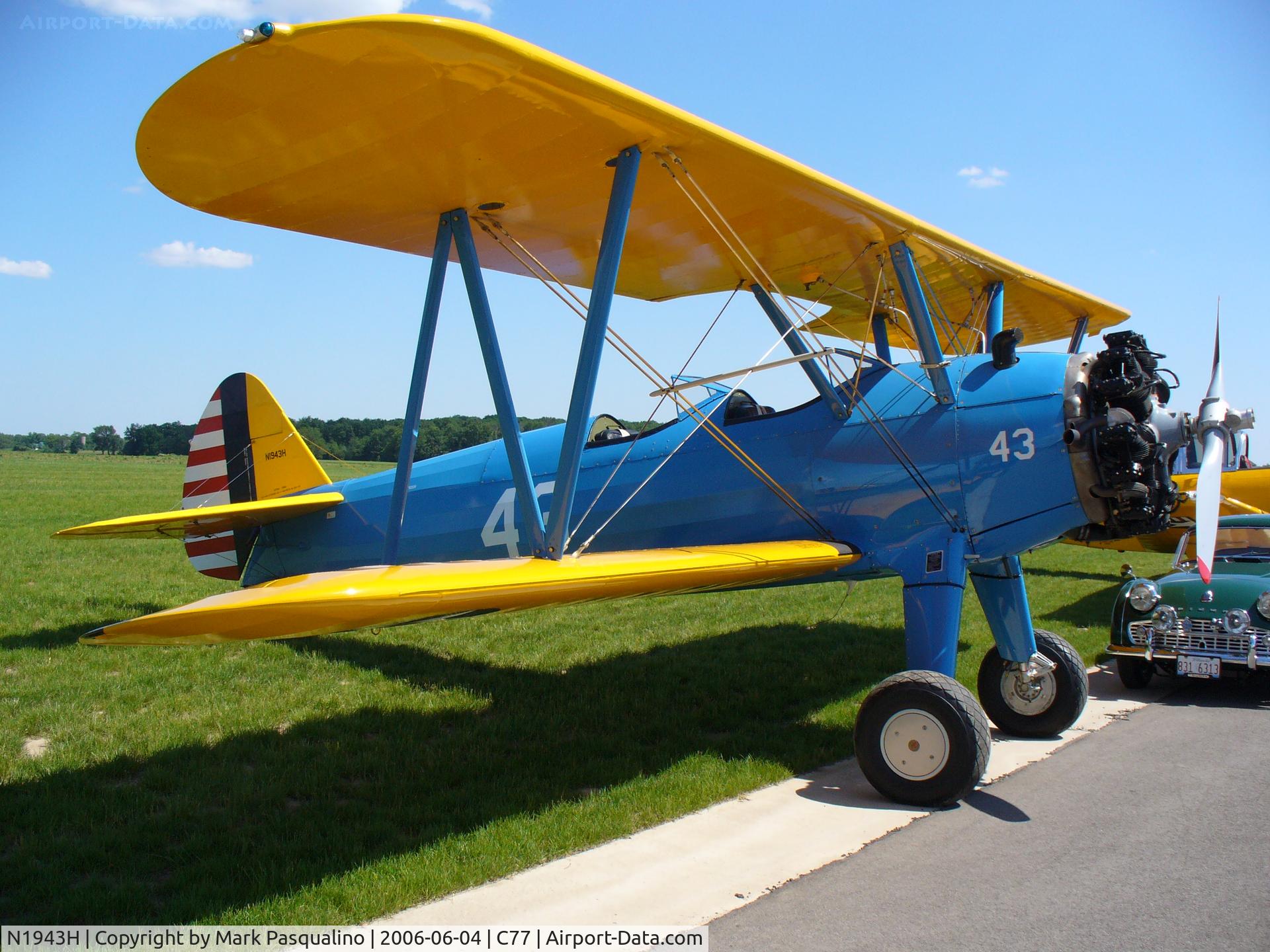 N1943H, 1943 Boeing B75N1 C/N 75-7903, Stearman