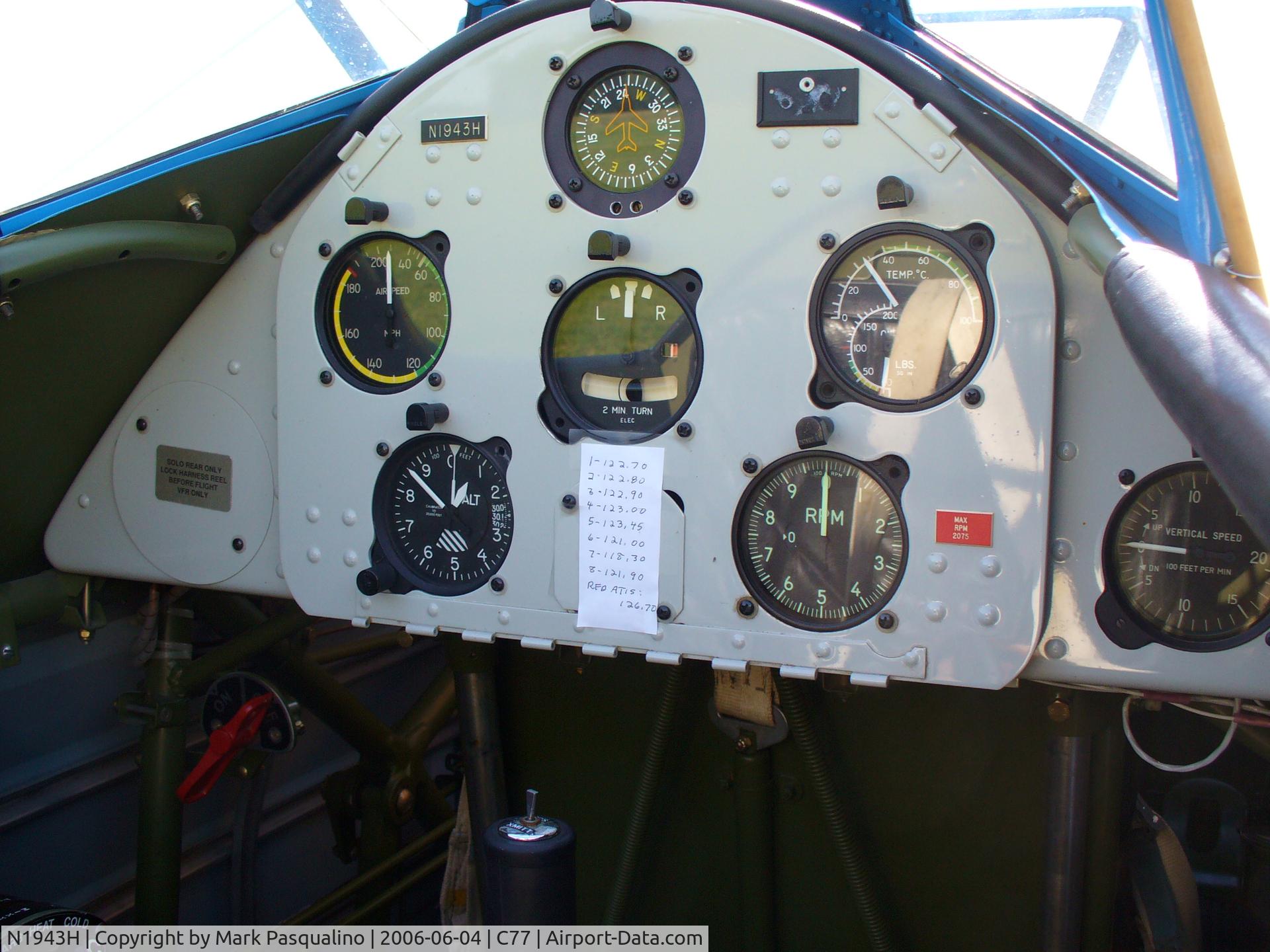 N1943H, 1943 Boeing B75N1 C/N 75-7903, Stearman