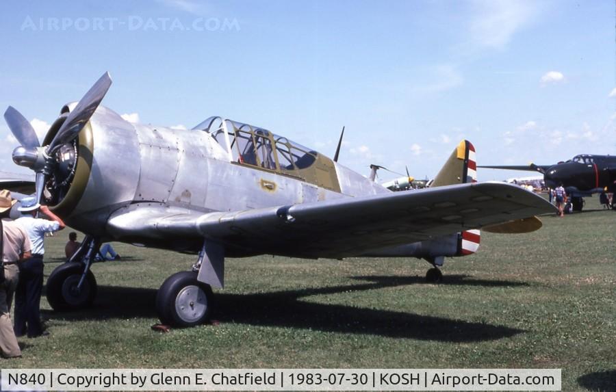 N840, 1940 North American P-64 C/N 68-3061, At the EAA Fly In