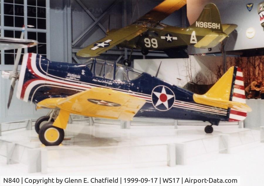 N840, 1940 North American P-64 C/N 68-3061, At the EAA Museum
