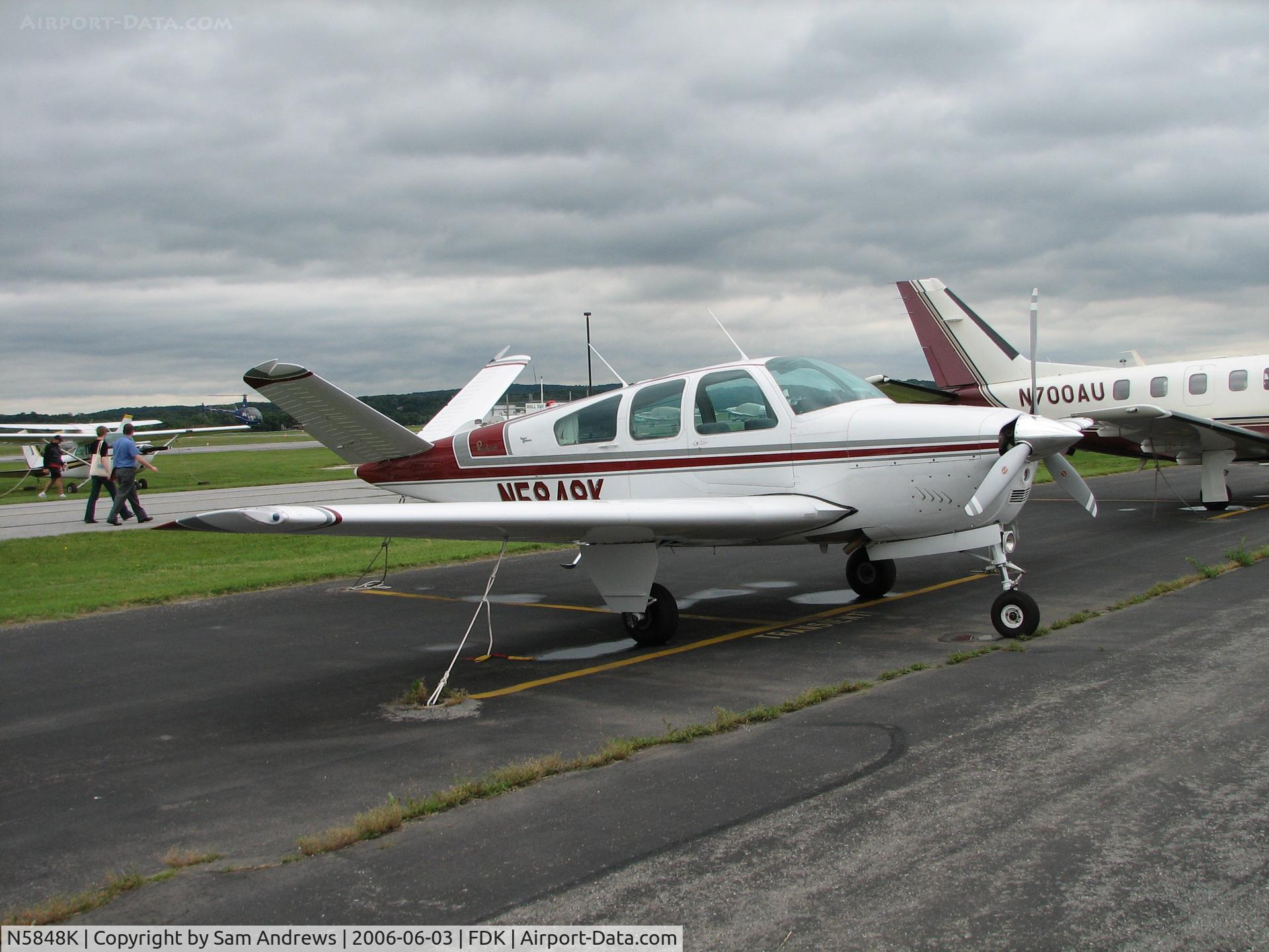 N5848K, 1965 Beech S35 Bonanza C/N D-7891, Sweet looking 1965 S35