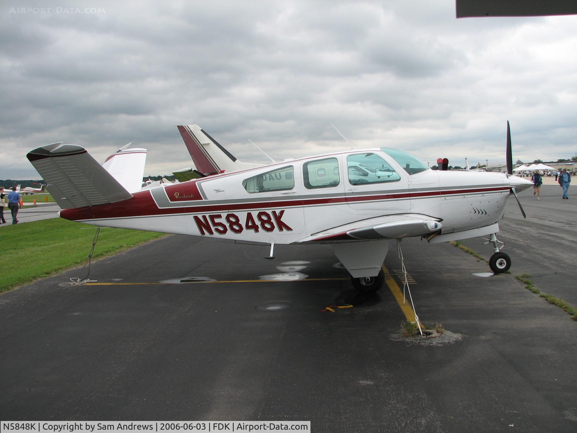 N5848K, 1965 Beech S35 Bonanza C/N D-7891, Beautiful bird