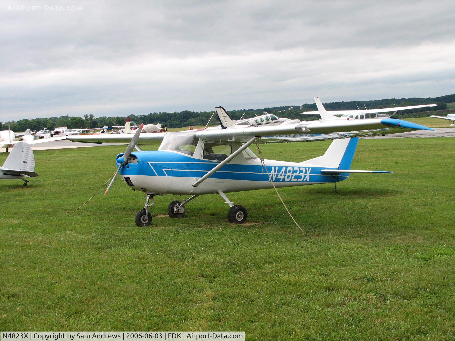 N4823X, 1966 Cessna 150G C/N 15064873, a local 1966 C-150