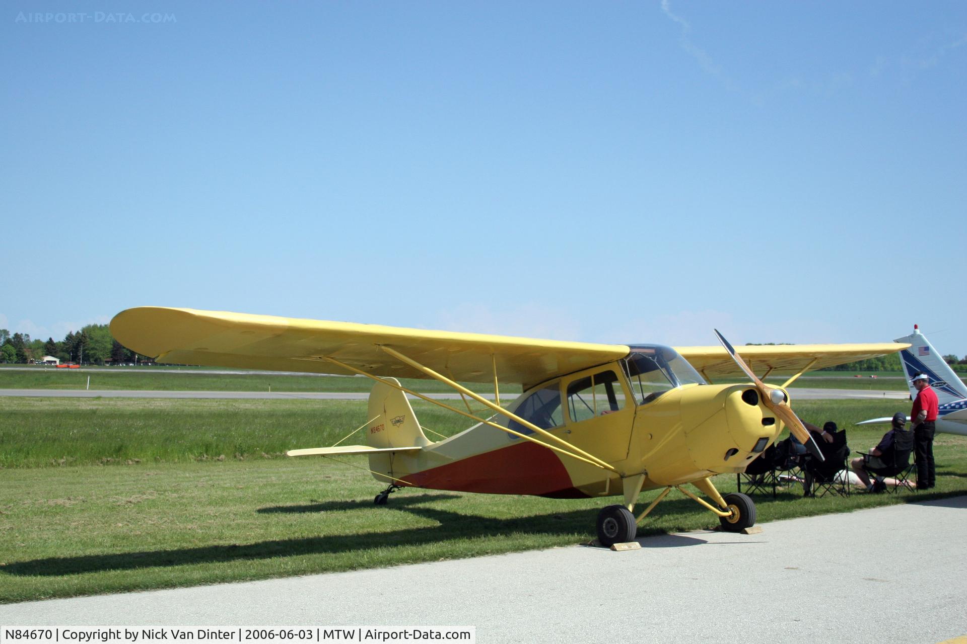 N84670, 1946 Aeronca 7AC Champion C/N 7AC-3381, Manitowoc Air Show