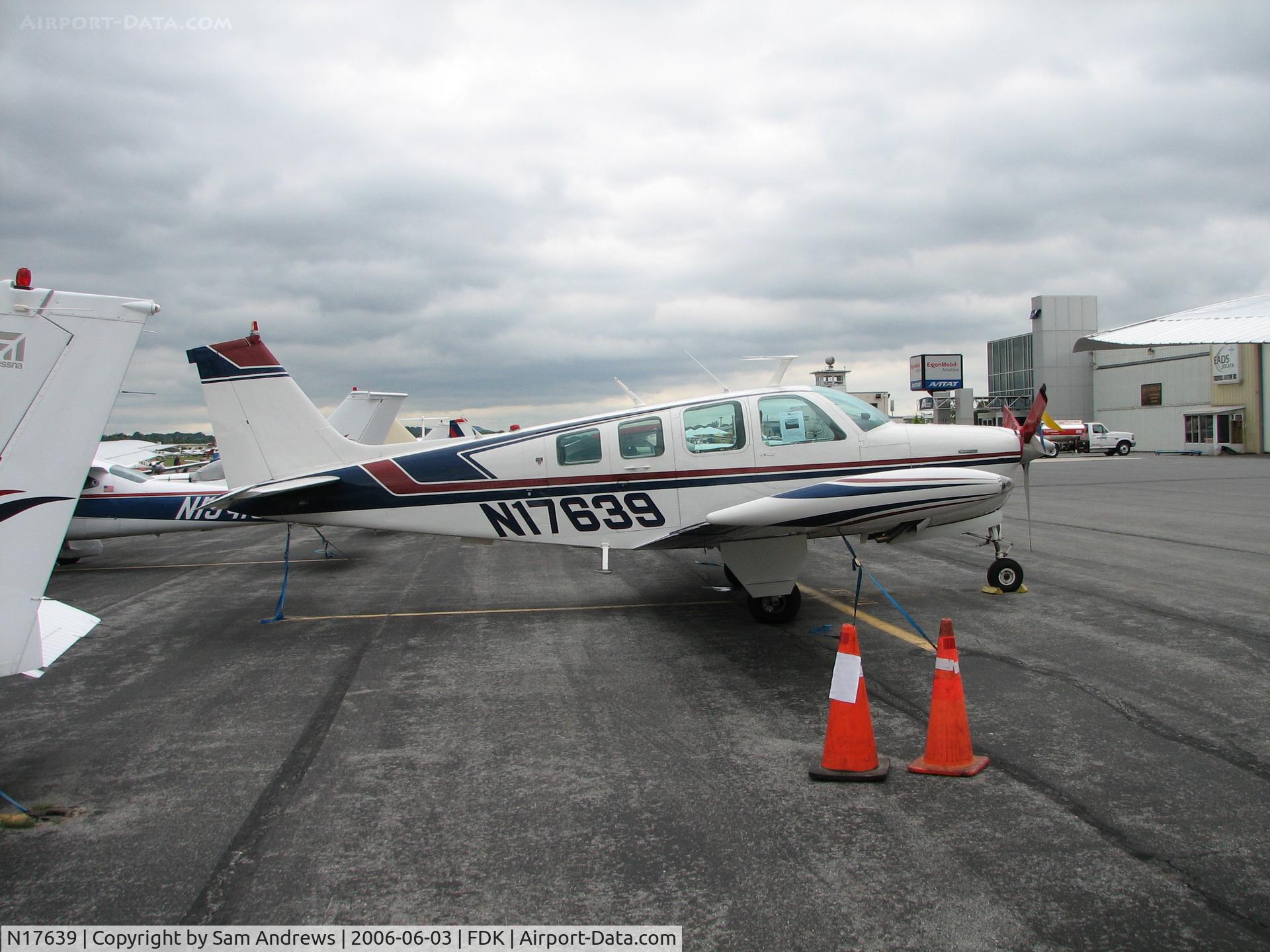 N17639, 1977 Beech A36 Bonanza 36 C/N E-997, Pretty bird
