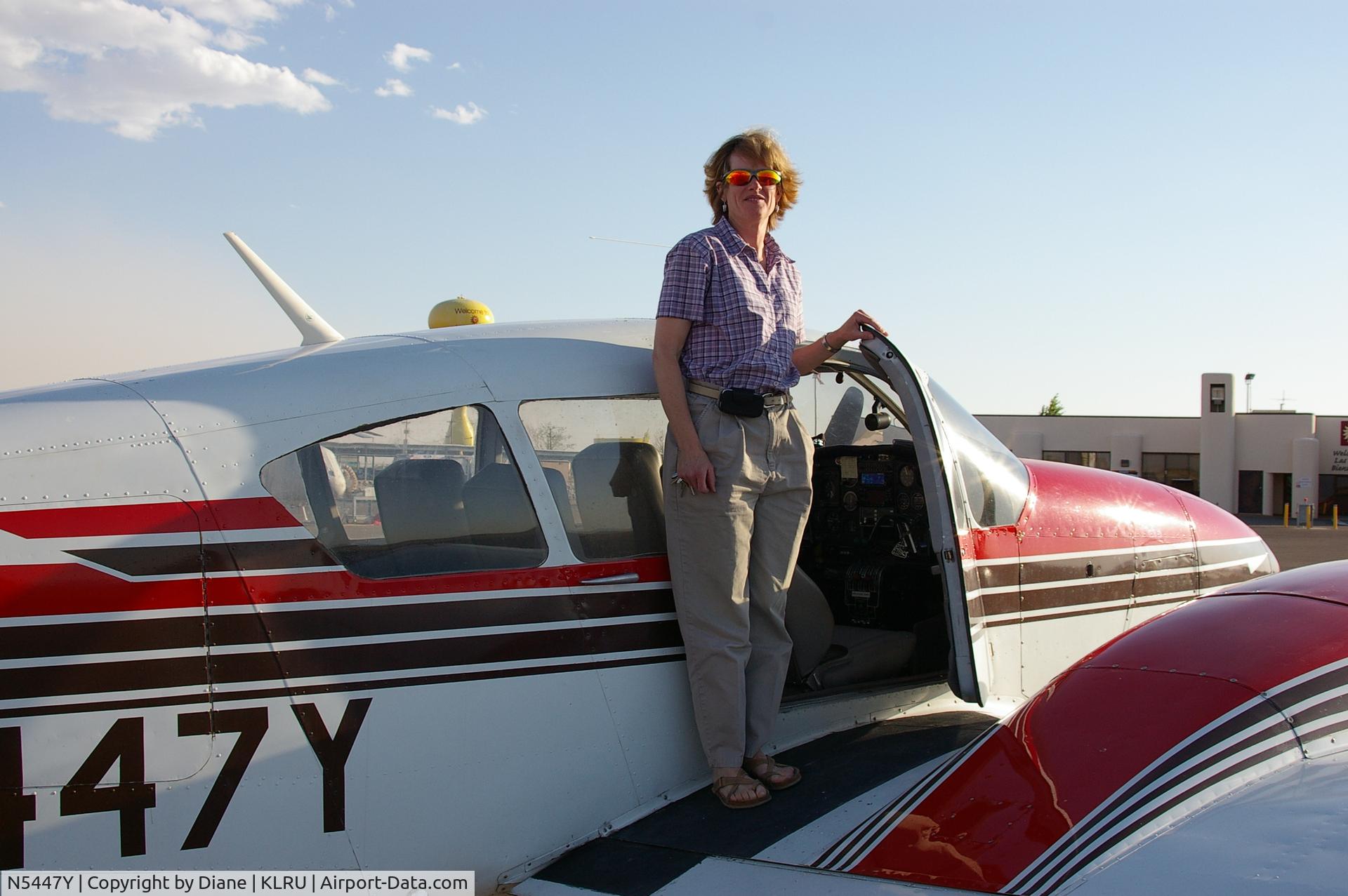 N5447Y, 1964 Piper PA-23-250 C/N 27-2528, First Officer Diane