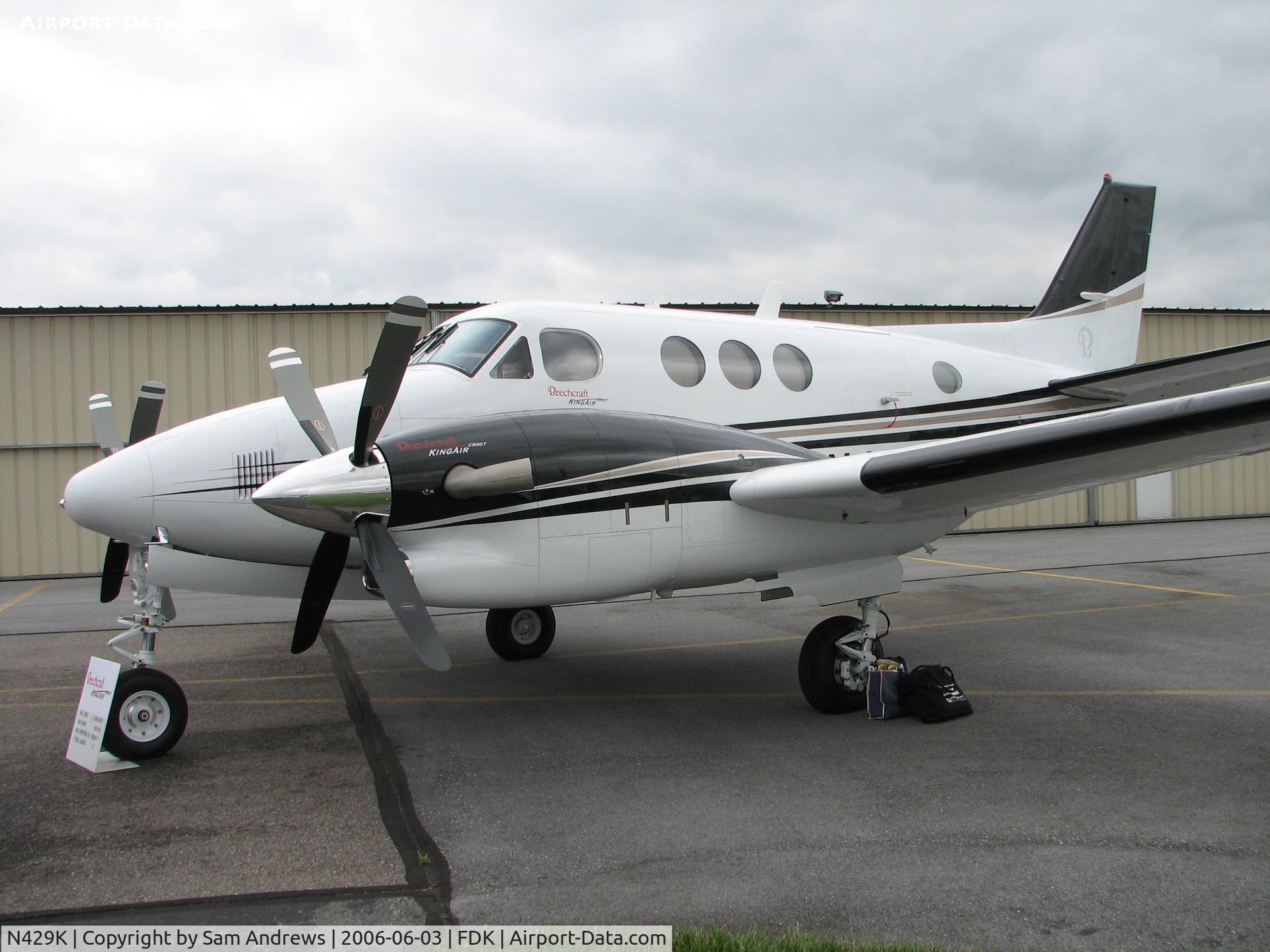 N429K, Raytheon C90GT King Air C/N LJ-1771, The new C90GT.  No information yet