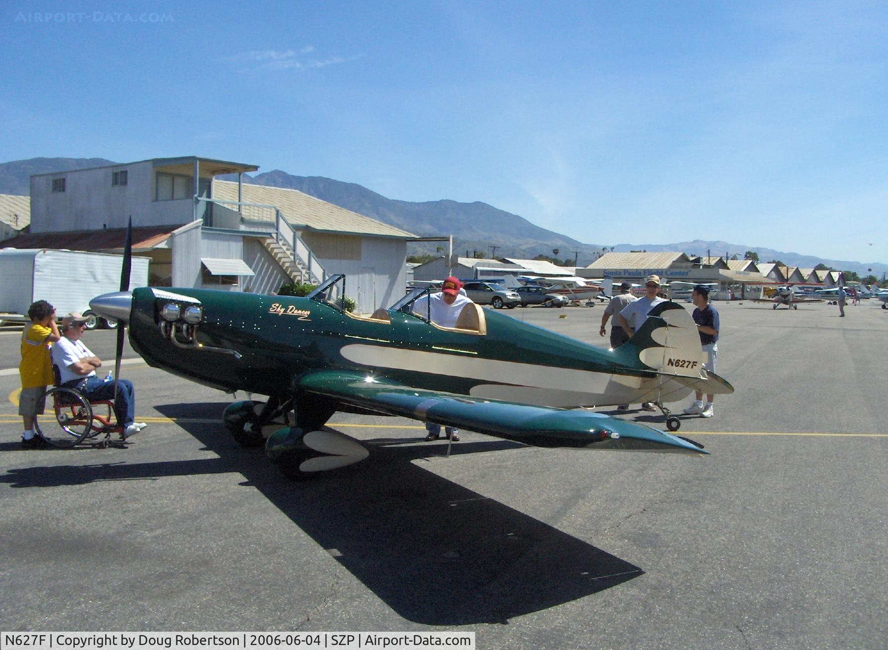 N627F, 2005 Fisher Steven C Sky Dancer C/N 001, 2005 Fisher SKY DANCER, Lycoming O-235