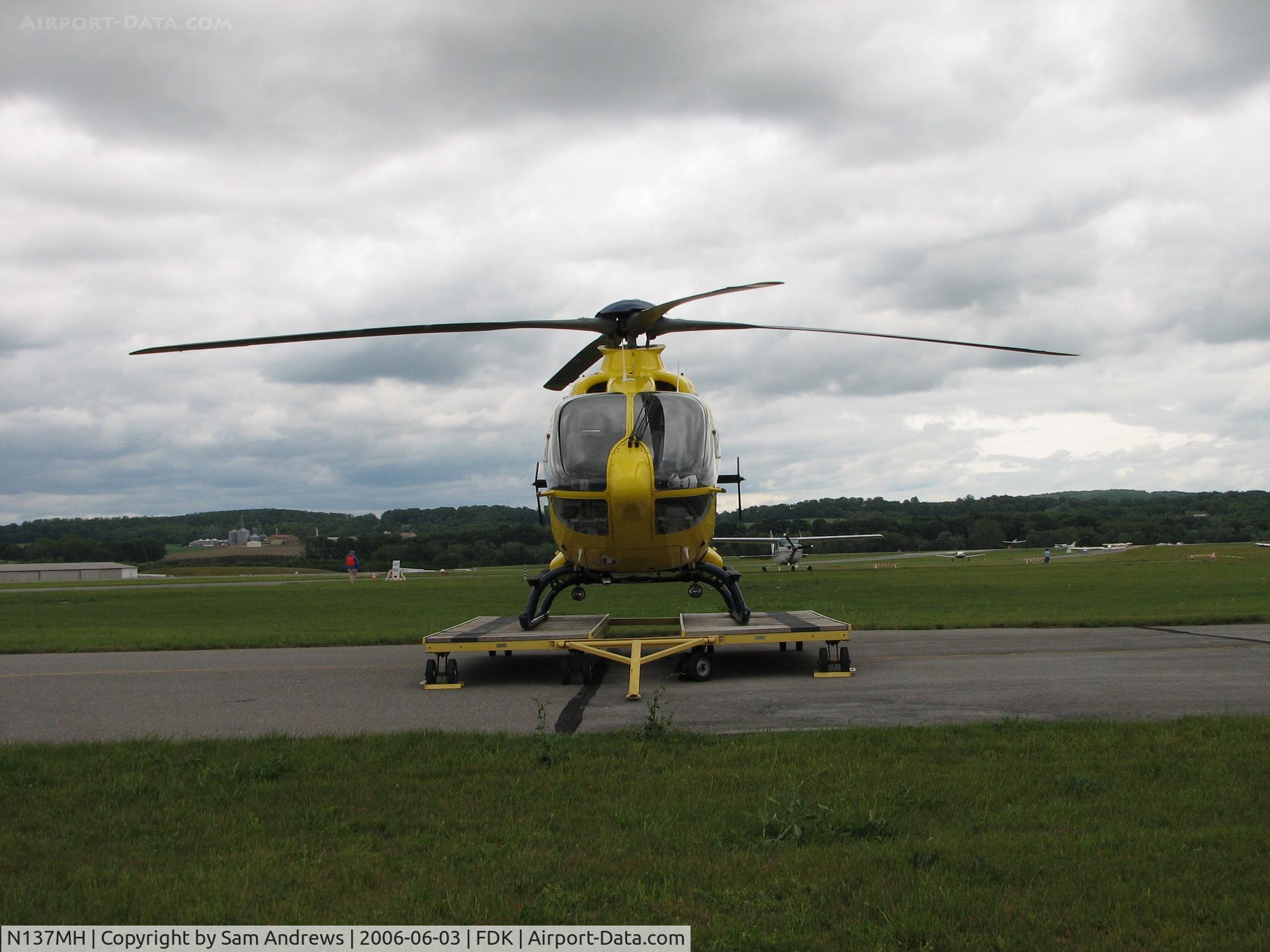 N137MH, 2002 Eurocopter EC-135P-1 C/N 0179, stright on