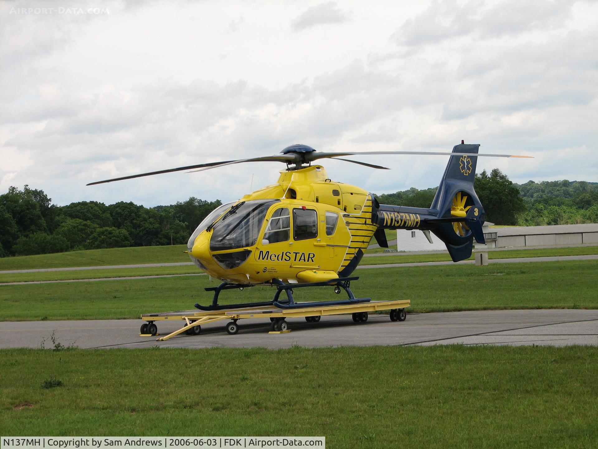 N137MH, 2002 Eurocopter EC-135P-1 C/N 0179, Just a good thing to have around.