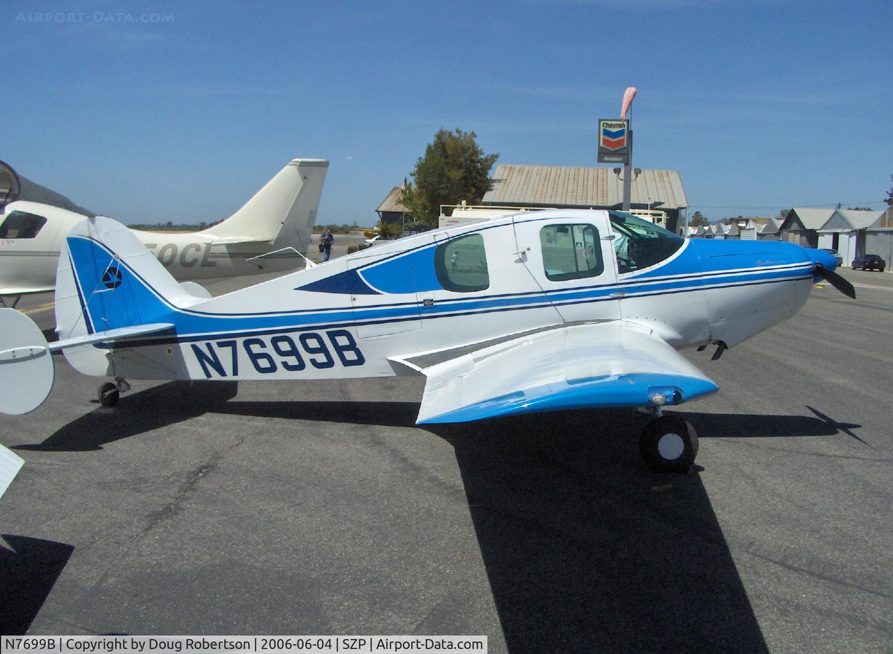 N7699B, 1958 Bellanca 14-19-2 Cruisair Senior C/N 4051, 1958 Bellanca 14-19-2 CRUISEMASTER, Continental O-470-K 230 Hp