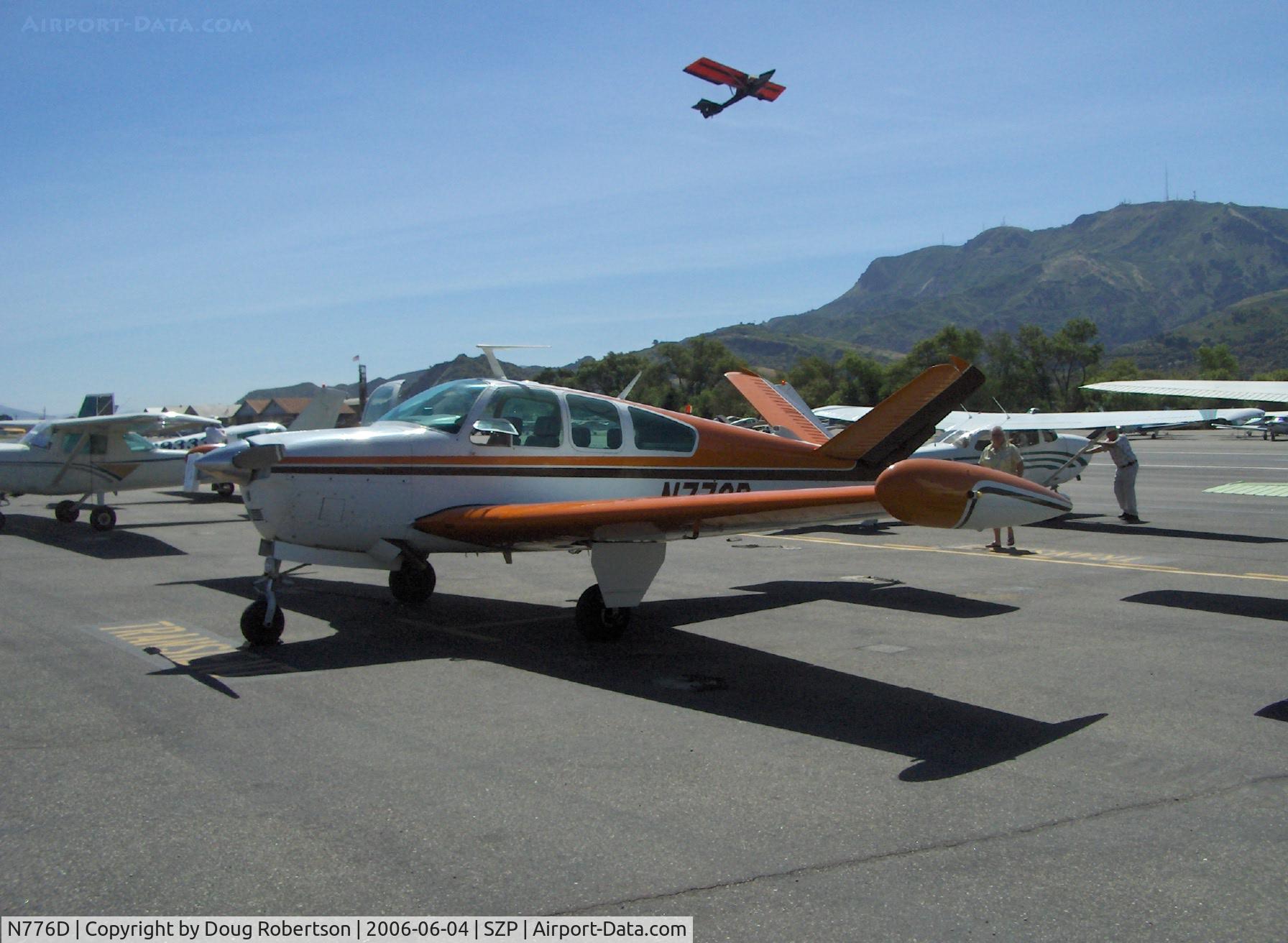 N776D, 1969 Beech V35A-TC Bonanza C/N D-9063T, 1969 Beech V35A-TC TURBO BONANZA, Continental TSIO-520-D 285 Hp