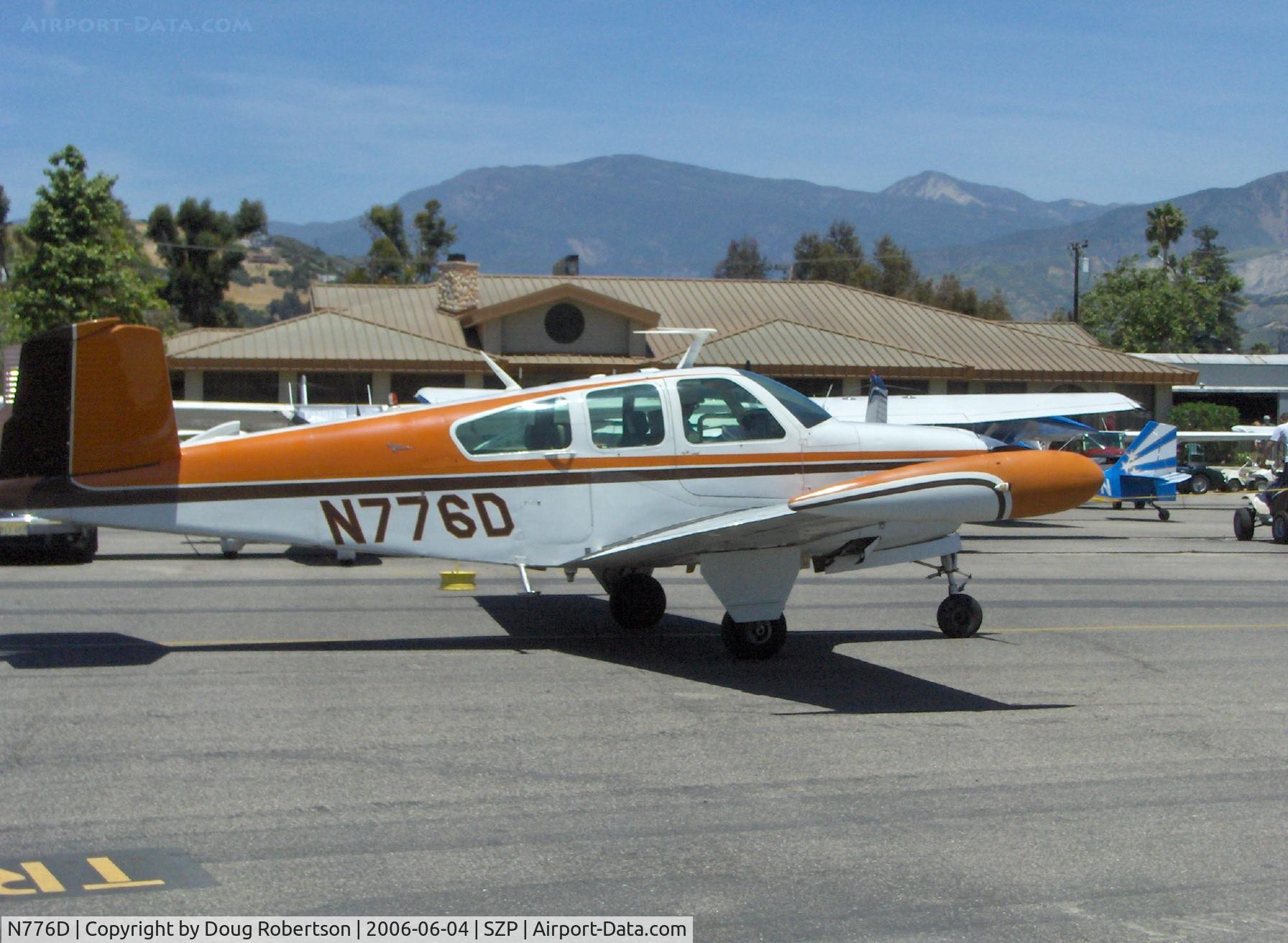 N776D, 1969 Beech V35A-TC Bonanza C/N D-9063T, 1969 Beech V35A-TC TURBO BONANZA, Continental TSIO-520-D 285 Hp