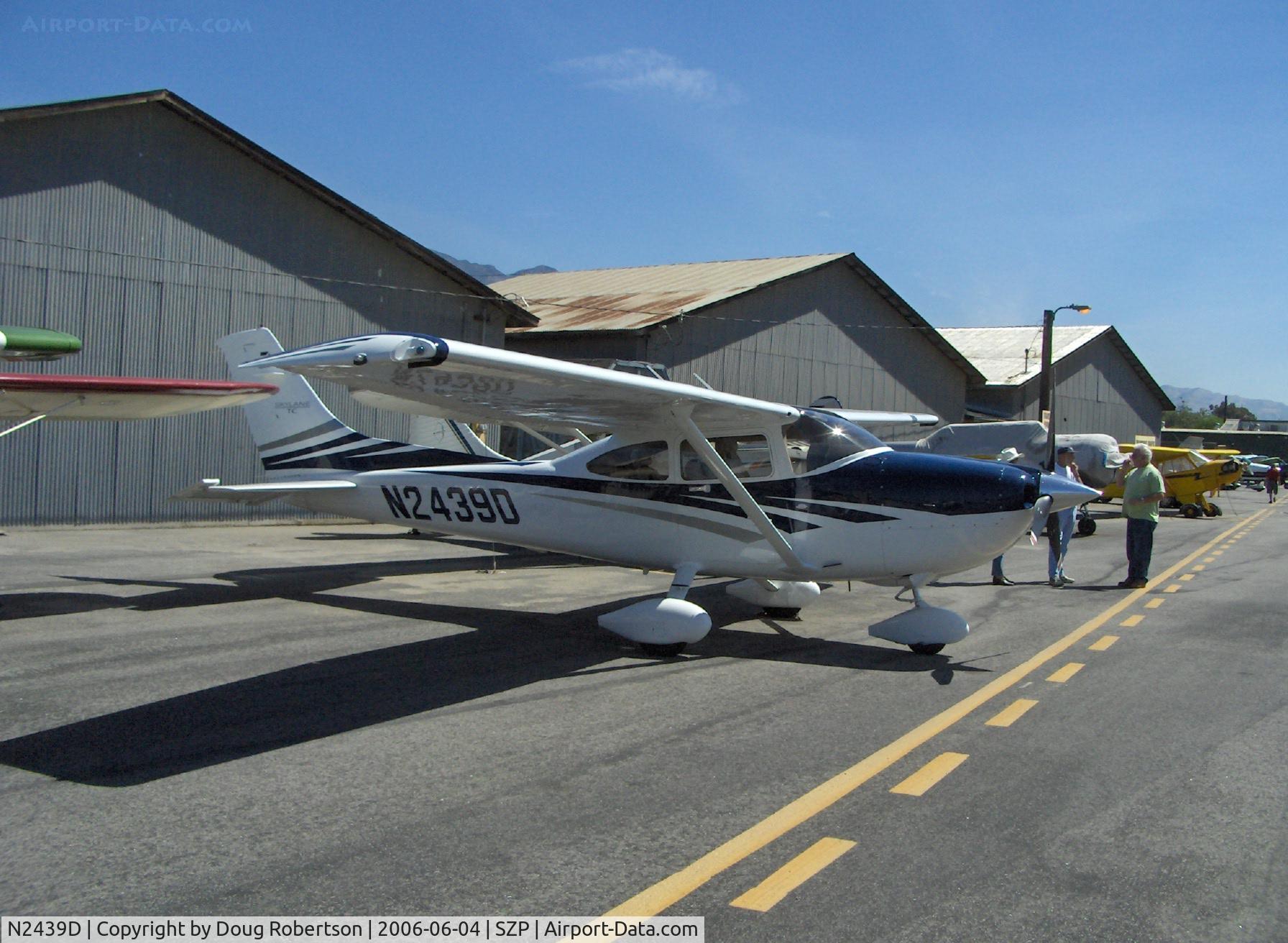 N2439D, 2006 Cessna T182T Turbo Skylane C/N T18208525, 2006 Cessna T182T SKYLANE TC, Lycoming TIO-540-AK1A