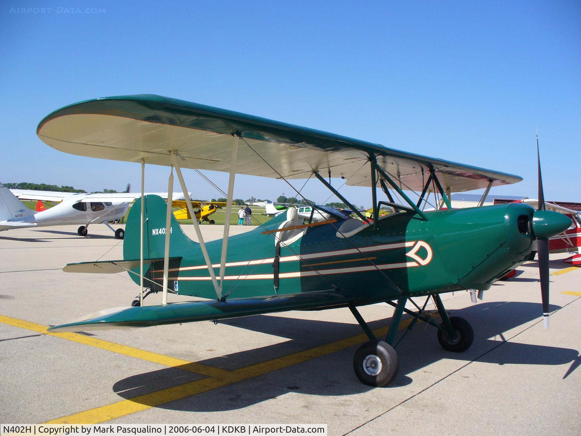 N402H, 1982 Hatz CB-1 C/N 157, Hatz CB-1