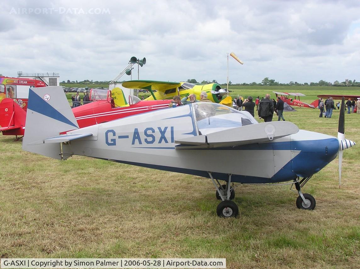 G-ASXI, 1960 Tipsy T-66 Nipper 3 C/N 56, Bolkow Junior at the Keevil fly-in