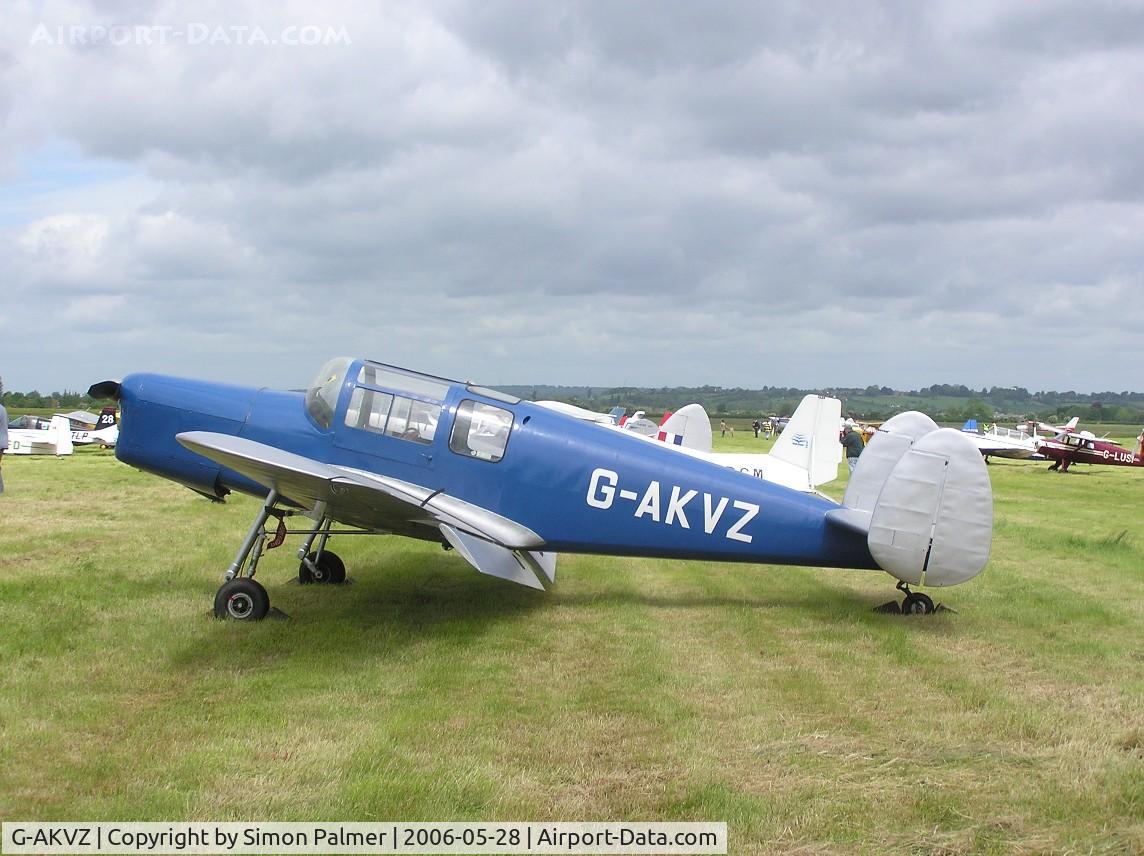 G-AKVZ, 1945 Miles M38 Messenger 4B C/N 6352, Miles Messenger at the Keevil fly-in