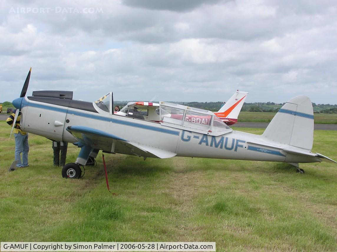 G-AMUF, 1952 De Havilland DHC-1 Chipmunk 21 C/N C1/0832, DHC1 Chipmunk visiting the Keevil fly-in