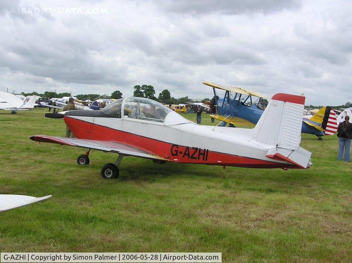 G-AZHI, 1971 AESL Glos-Airtourer Super 150/T5 C/N A540, Victa Airtourer at Keevil