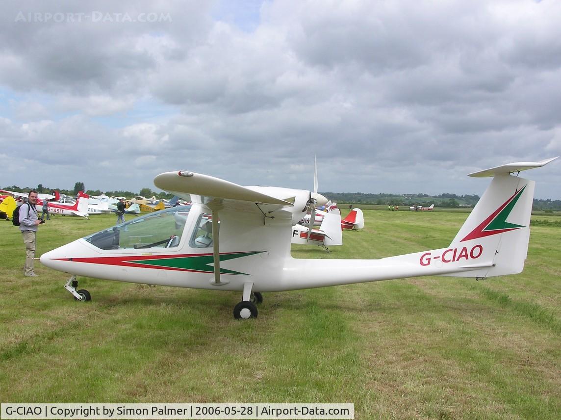 G-CIAO, 1998 Iniziative Industriali Italiane Sky Arrow 650T C/N PFA 298-13095, Sky Arrow at Keevil