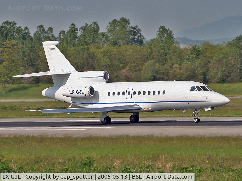 LX-GJL, Dassault Falcon 900C C/N 197, Departing to Luxembourg