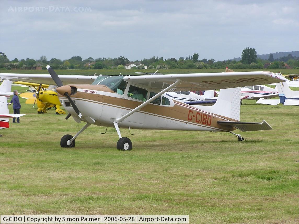 G-CIBO, 1981 Cessna 180K Skywagon C/N 18053177, Cessna Skywagon at Keevil