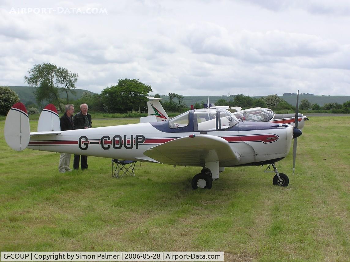 G-COUP, 1946 Erco 415C Ercoupe C/N 1903, Ercoupe at Keevil