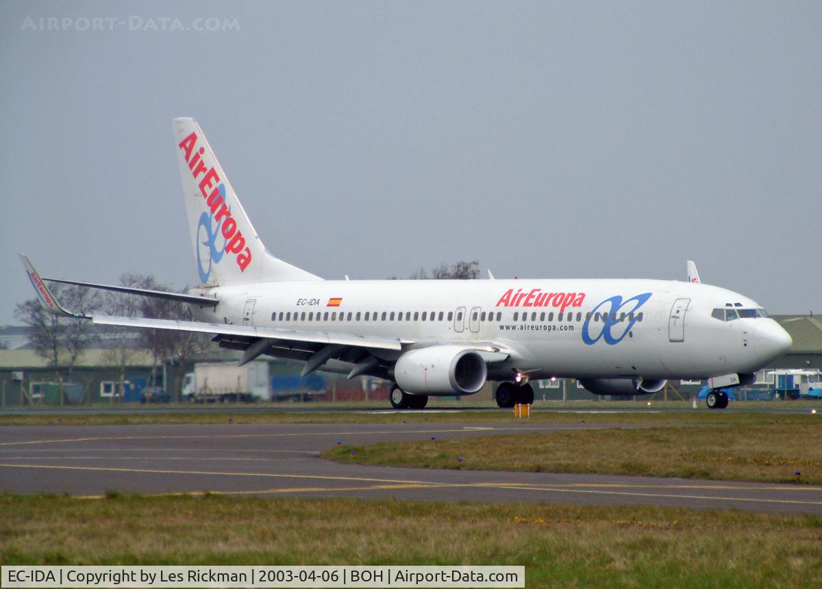EC-IDA, 2002 Boeing 737-86Q C/N 32773, Boeing 737 86Q