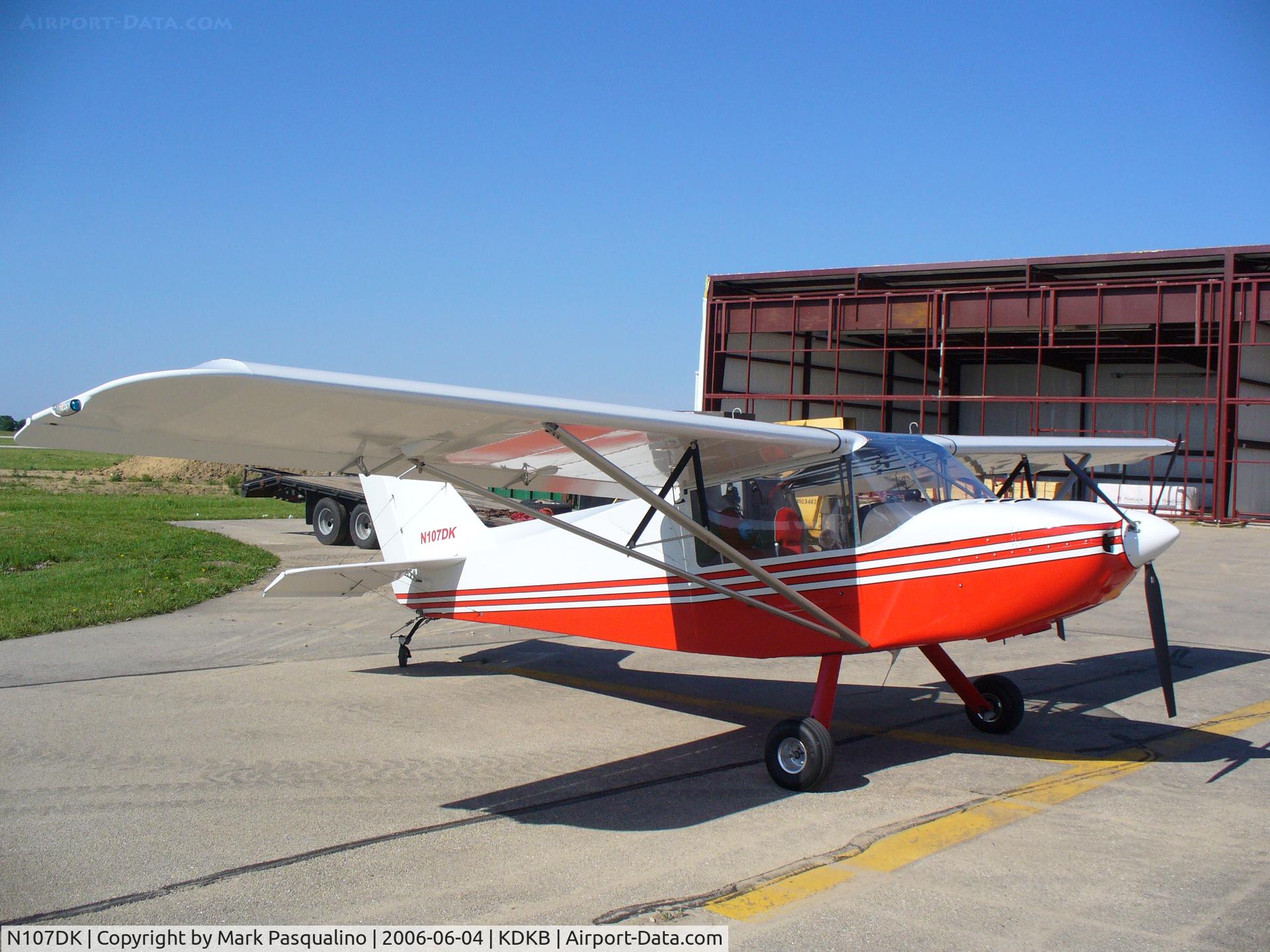N107DK, 2004 Rans S-6S Coyote II C/N 09001386, Rans S6S