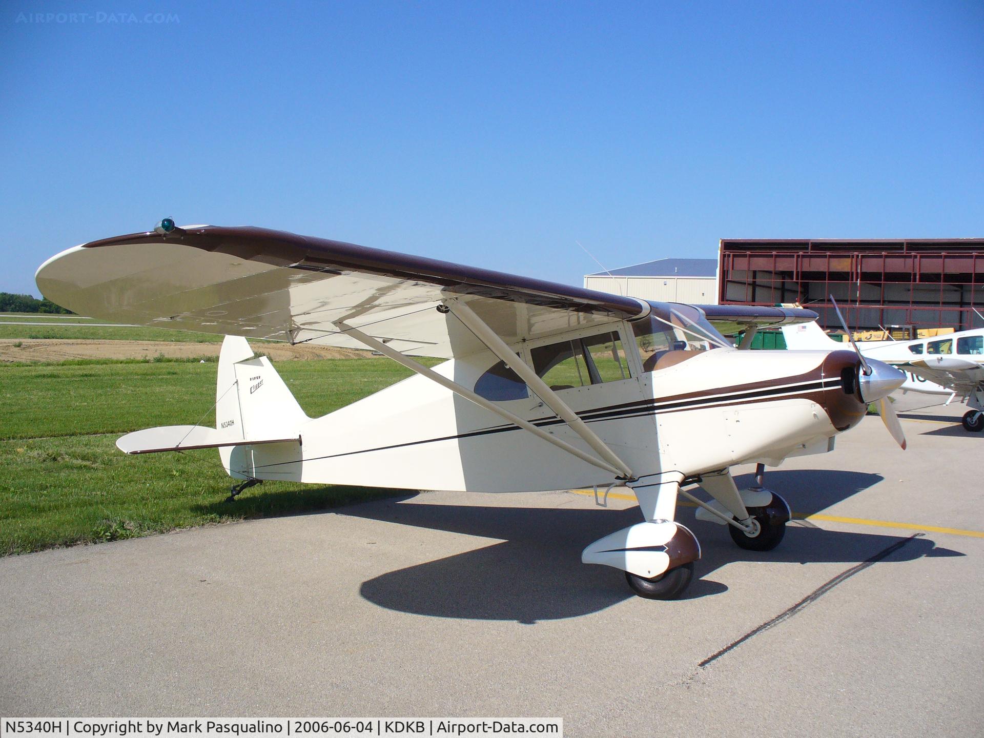 N5340H, 1949 Piper PA-16 Clipper C/N 16-144, PA-16
