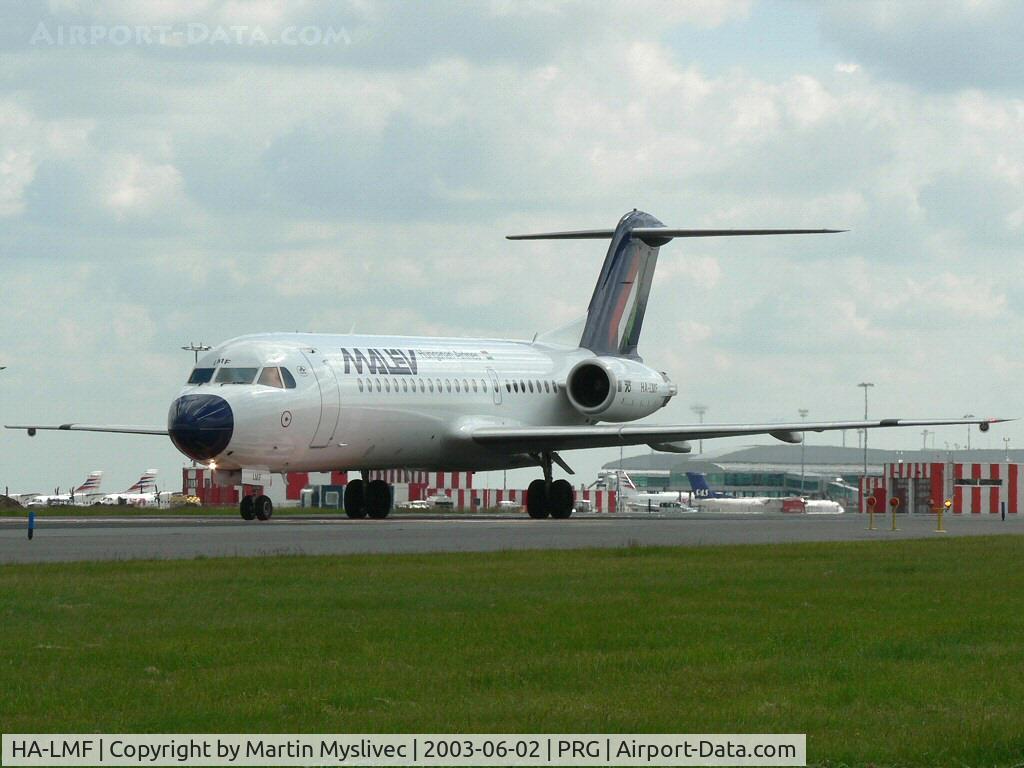 HA-LMF, 1996 Fokker 70 (F-28-0070) C/N 11571, Fokker 70