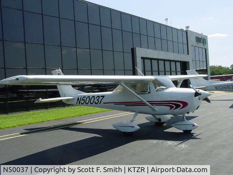 N50037, 1968 Cessna 150H C/N 15069028, Photo Taken @ Sporty's Pilot Shop Ferrying Plane to KTZR