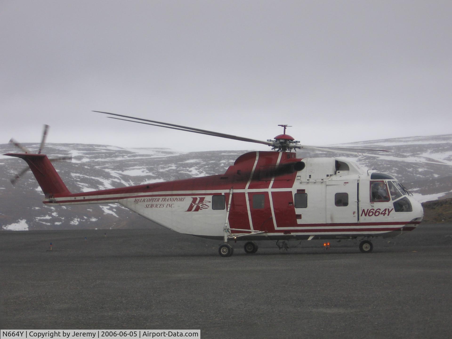 N664Y, 1963 Sikorsky S-61R-10 C/N 61501, Salluit, Quebec