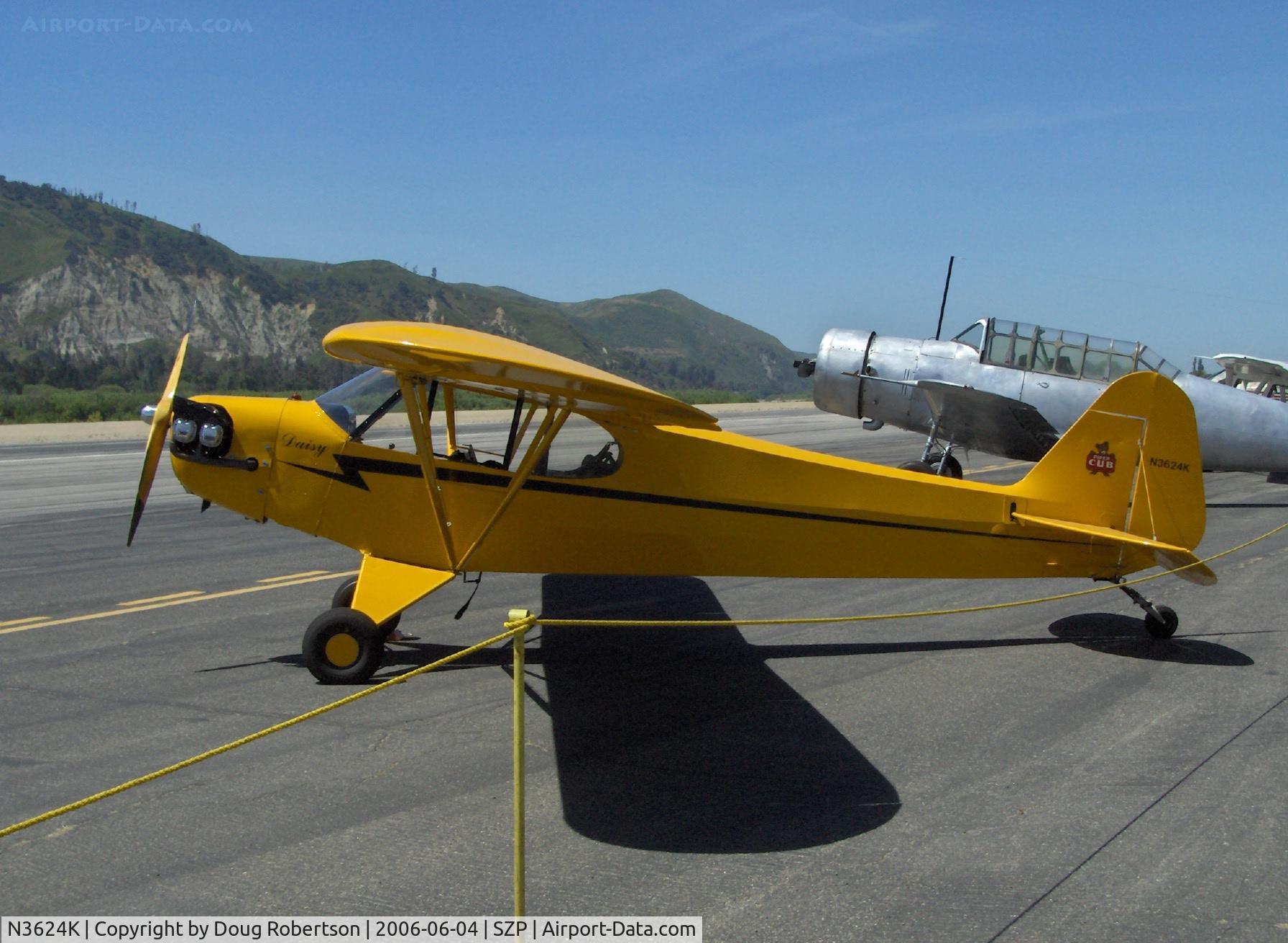 N3624K, 1946 Piper J3C-65 Cub C/N 22317, 1946 Piper J3C CUB 'Daisy