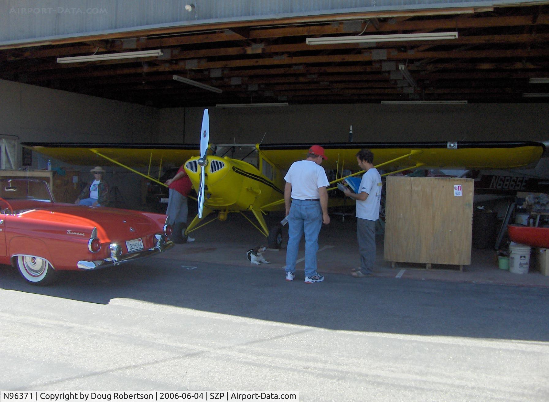 N96371, 1946 Taylorcraft BC12-D Traveler C/N 8671, 1946 Taylorcraft BC-12D, Continental A&C65 65 Hp
