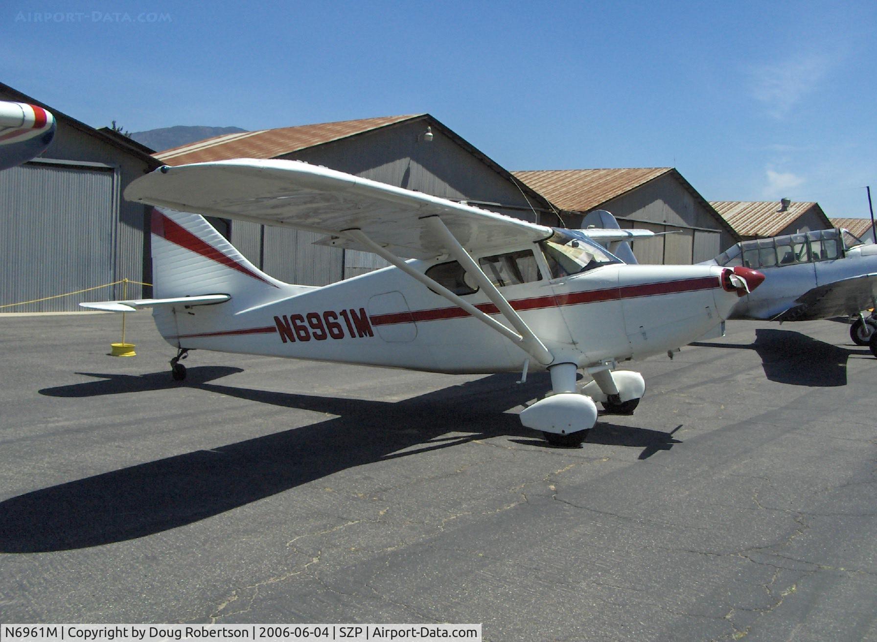 N6961M, 1949 Stinson 108-3 Voyager C/N 108-4961, 1949 Stinson 108-3 STATION WAGON, Franklin 6A4165 165 Hp