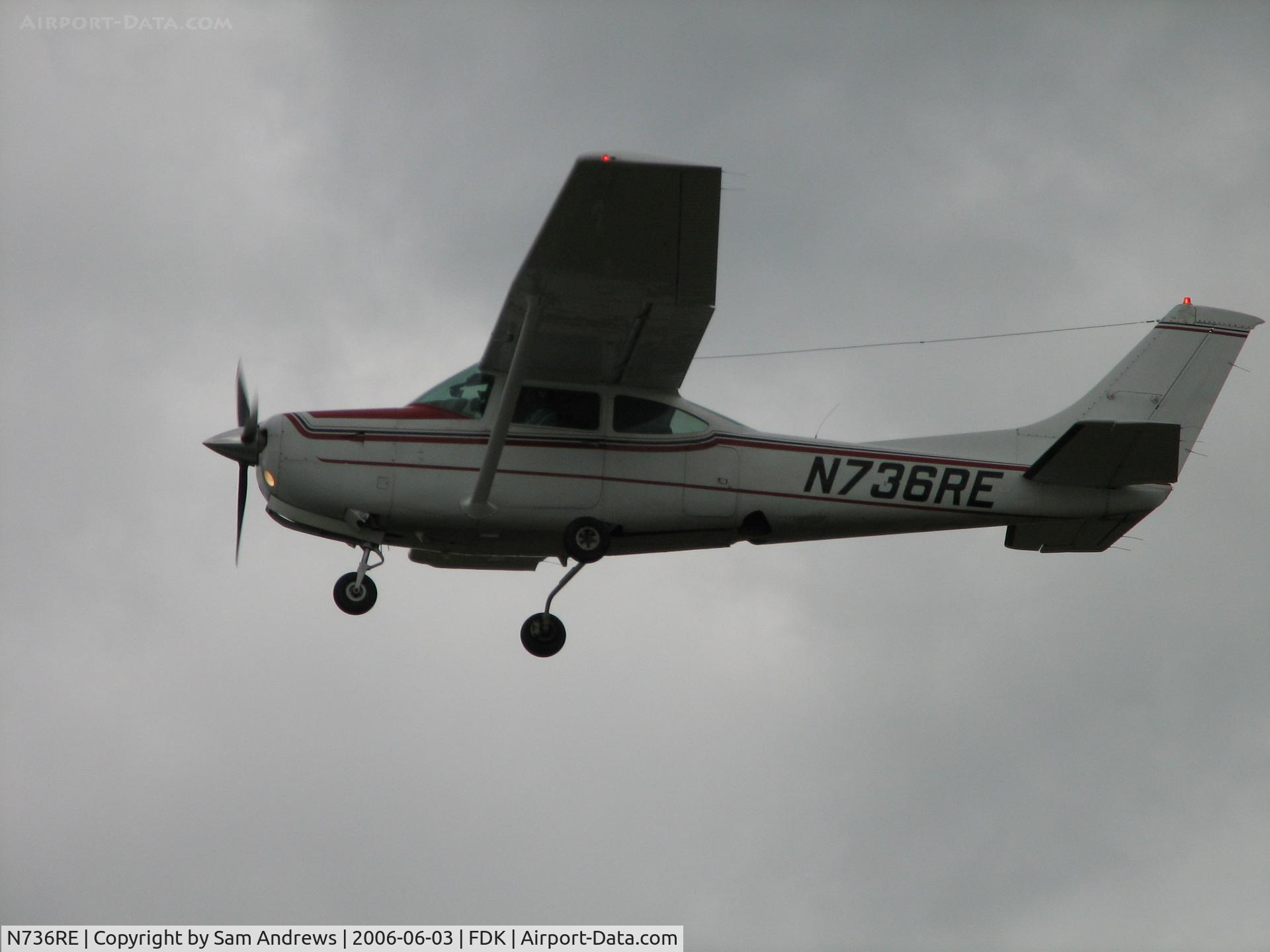 N736RE, 1978 Cessna R182 Skylane RG C/N R18200761,  IFR to Solberg Hunterdon Airport (Readington, NJ) [N51]-->FDK V378 MXE V3 SBJ N51