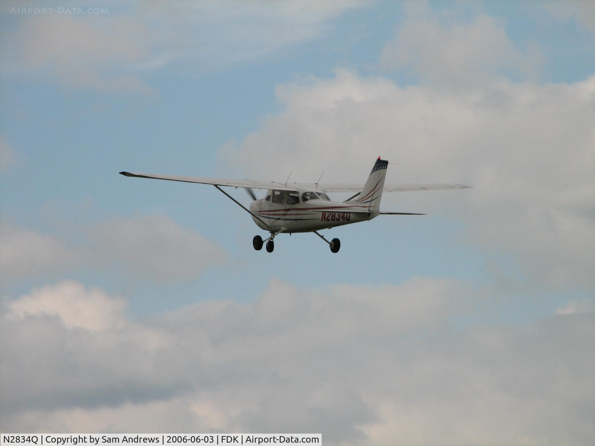 N2834Q, 1971 Cessna 172L C/N 17259834, See ya next year at the 2007 AOPA Fly-in